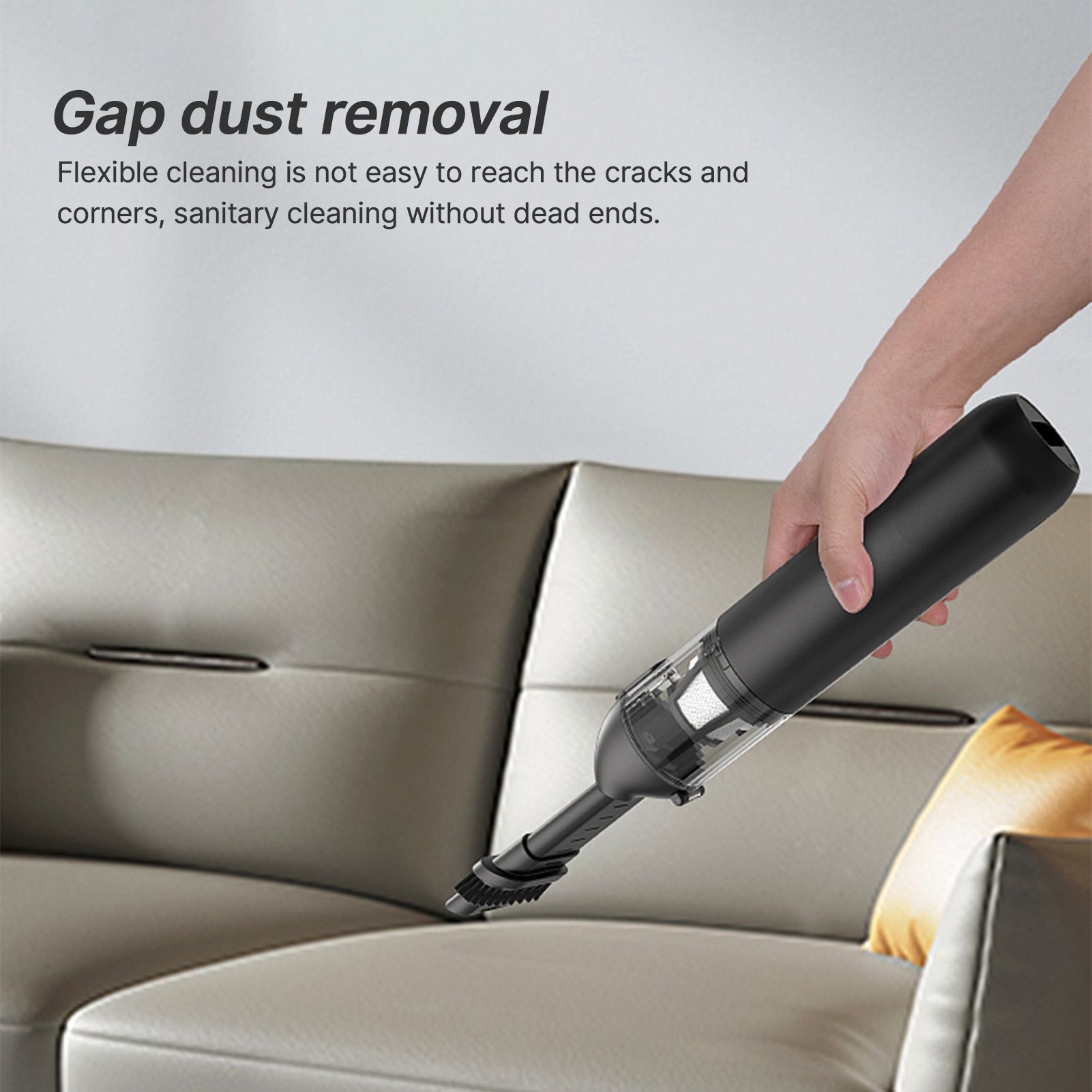 Portable Vacuum Cleaner with Cleaning Inflating and Deflating Nozzle 2 Gear view 3