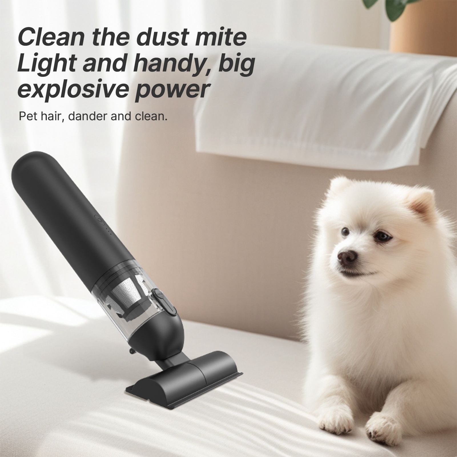 Portable Vacuum Cleaner with Cleaning Inflating and Deflating Nozzle 2 Gear view 5