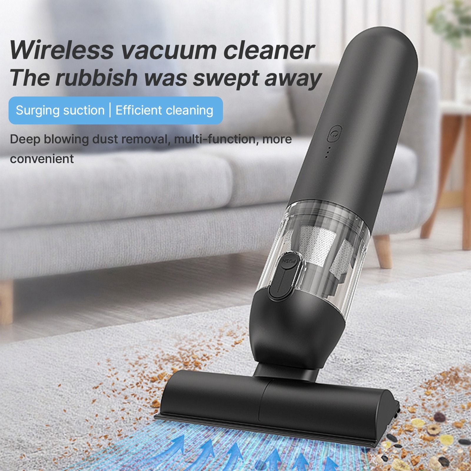 Portable Vacuum Cleaner with Cleaning Inflating and Deflating Nozzle 2 Gear view 11
