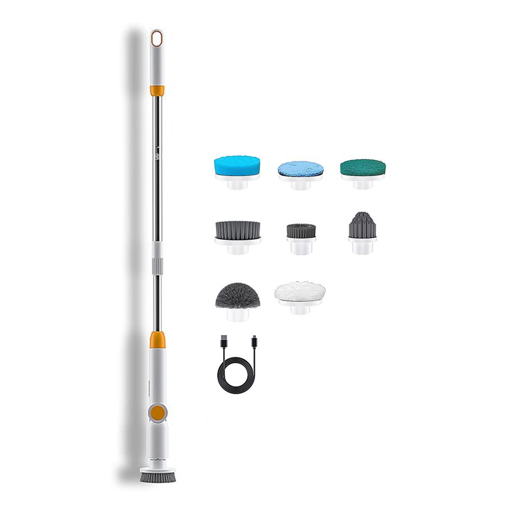 Electric Spin Scrubber with 8 Brush Heads Cordless Cleaning Brush Scrubber 3 view 3