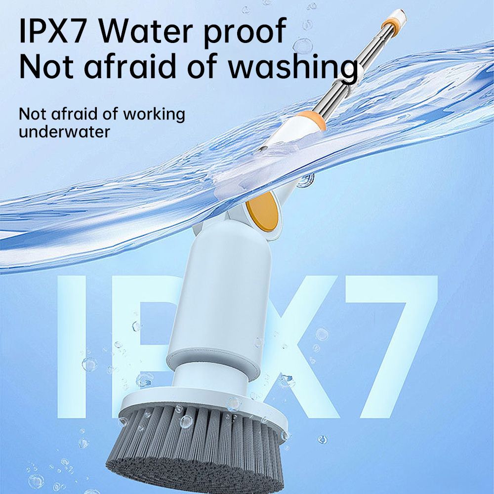 Electric Spin Scrubber with 8 Brush Heads Cordless Cleaning Brush Scrubber 3 view 6