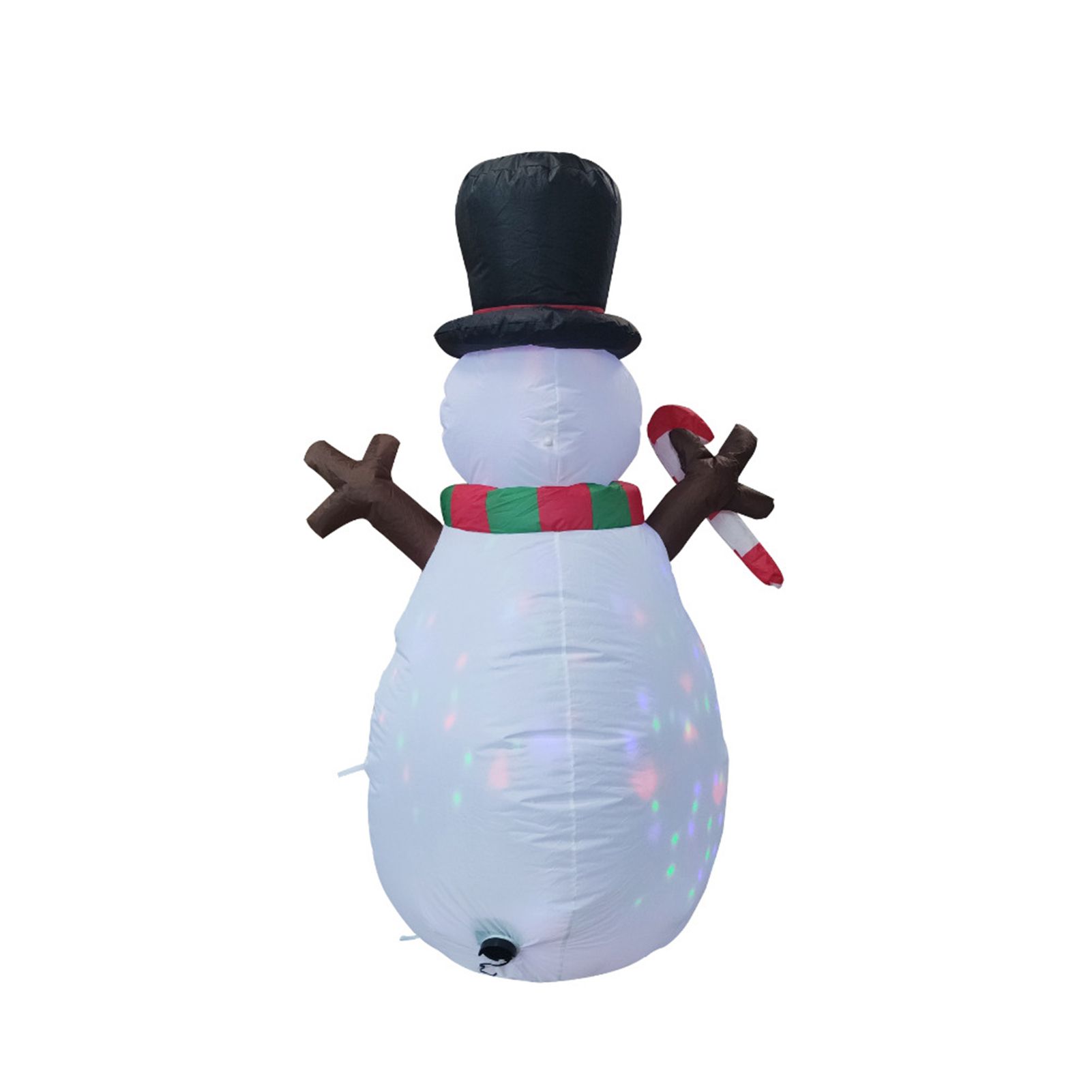 Christmas Inflatables Outdoor Decorations Tree Branch Snowman 5.2 FT Built-in view 5