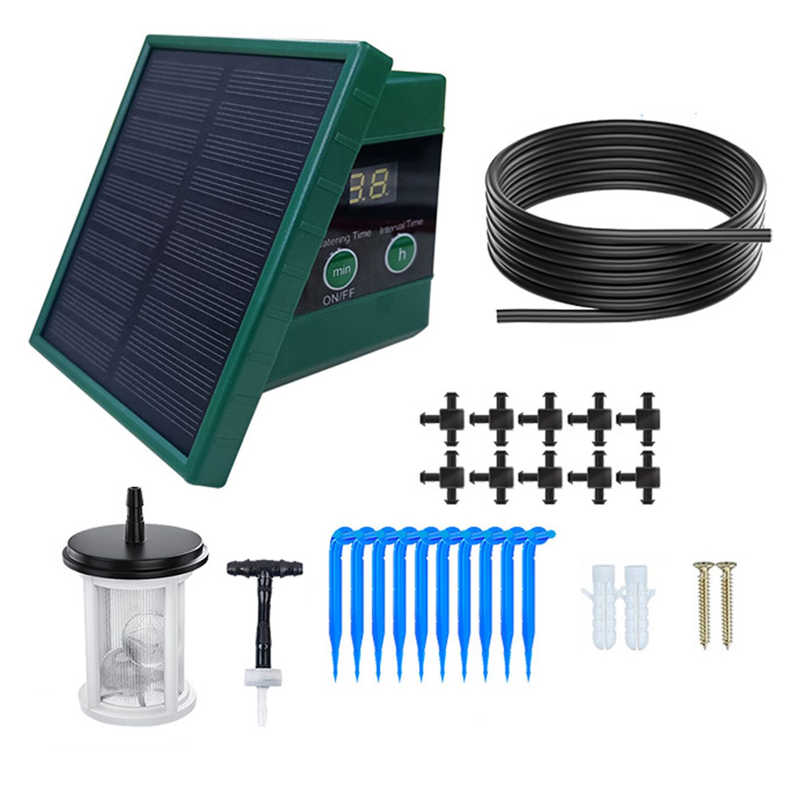Solar Drip Irrigation System for Garden Digital Display Screen Automatic view 3