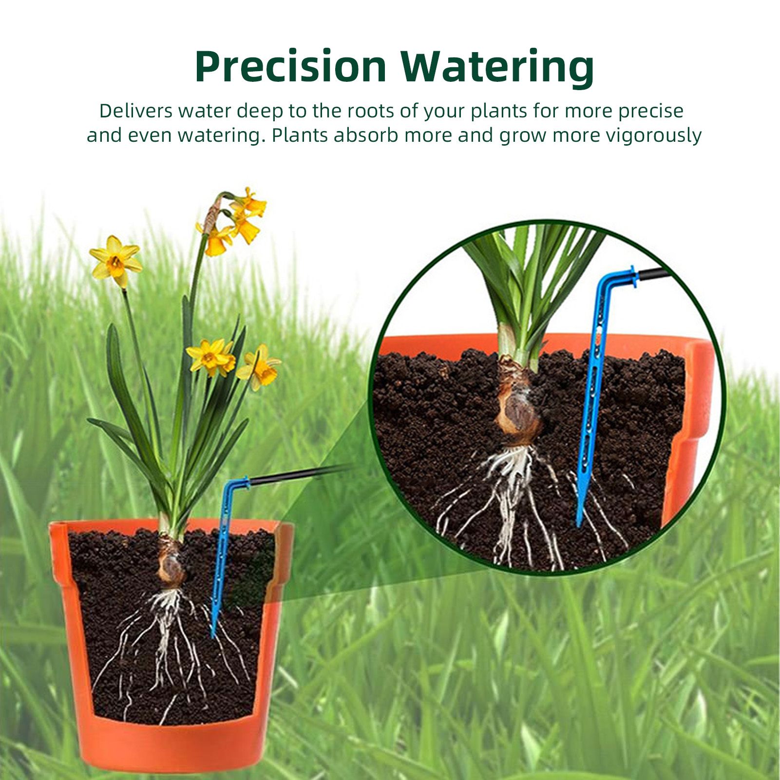 Solar Drip Irrigation System for Garden Digital Display Screen Automatic view 11