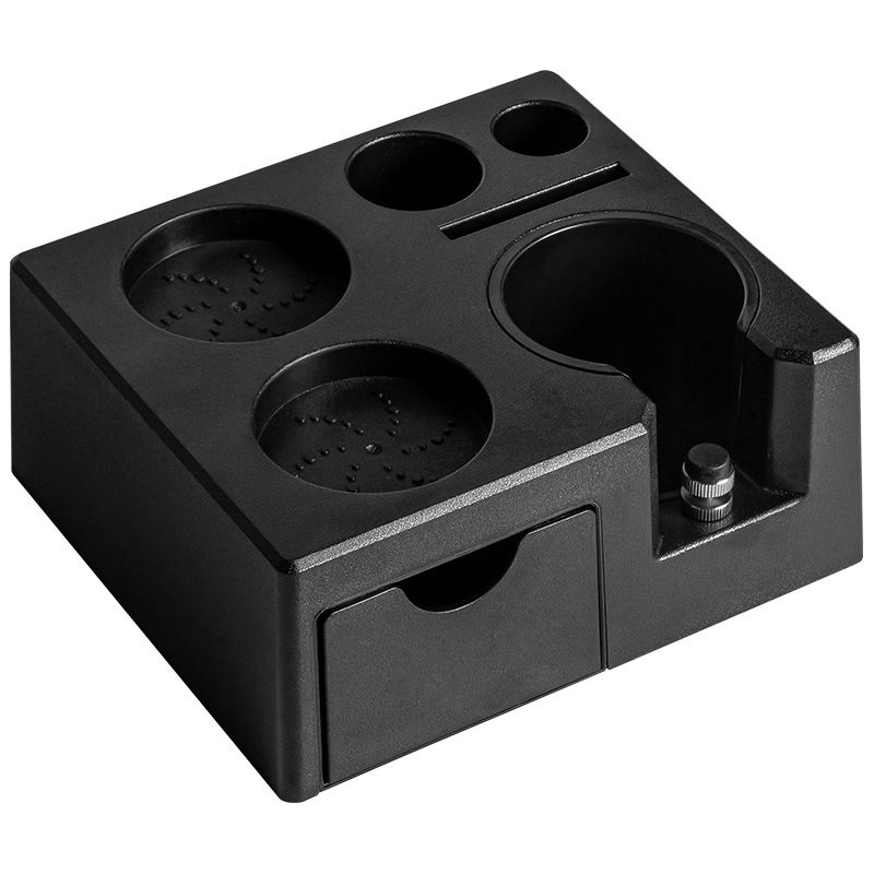 Espresso Tamping Station Height Adjustable 51-54/58mm Portafilter Holder with view 3