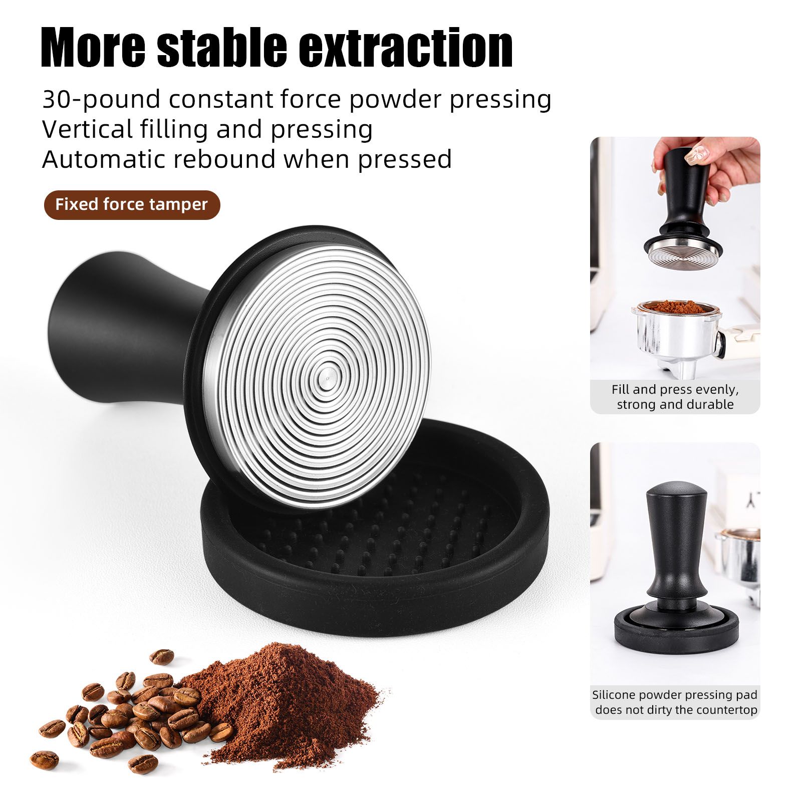 21pcs Coffee Art Set 12oz/350ml Stainless Steel Milk Frothing Pitcher with view 4