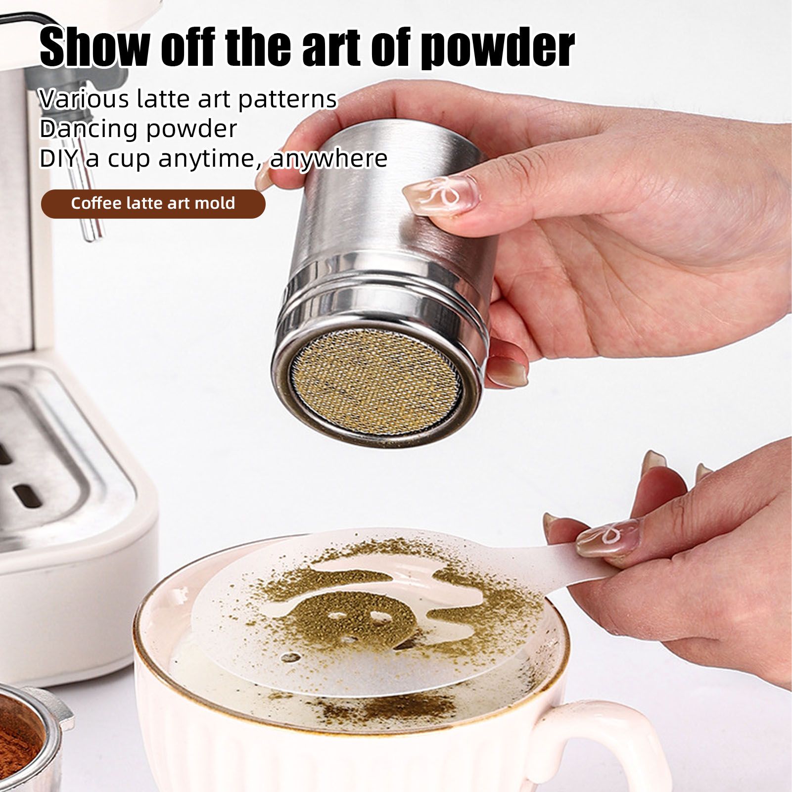 23pcs Coffee Art Set 12oz/350ml Stainless Steel Milk Frothing Pitcher with view 4