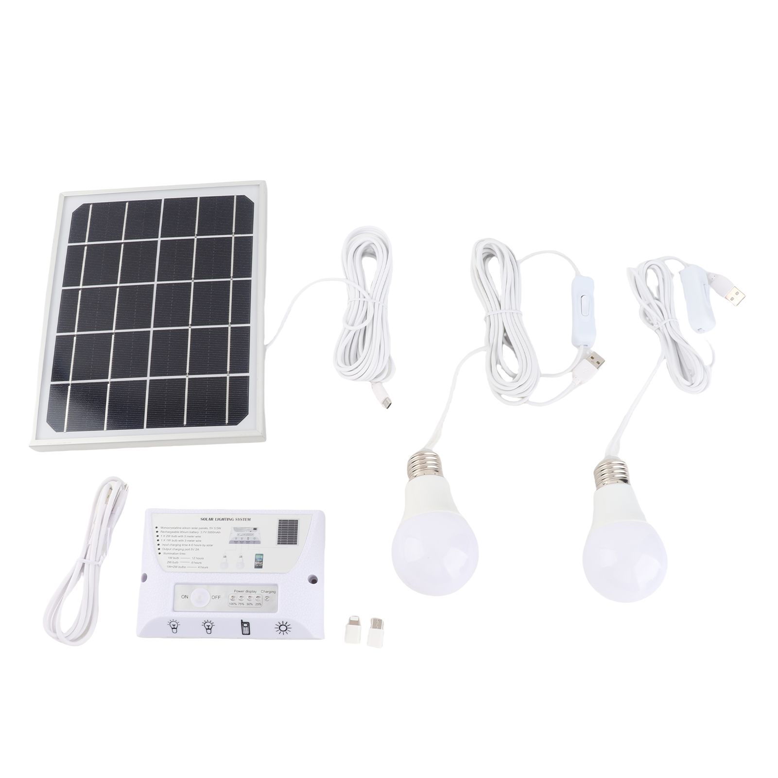 Solar Bulb Light for Shed/Hanging Solar Chicken Coop Lights/Hanging Solar view 2