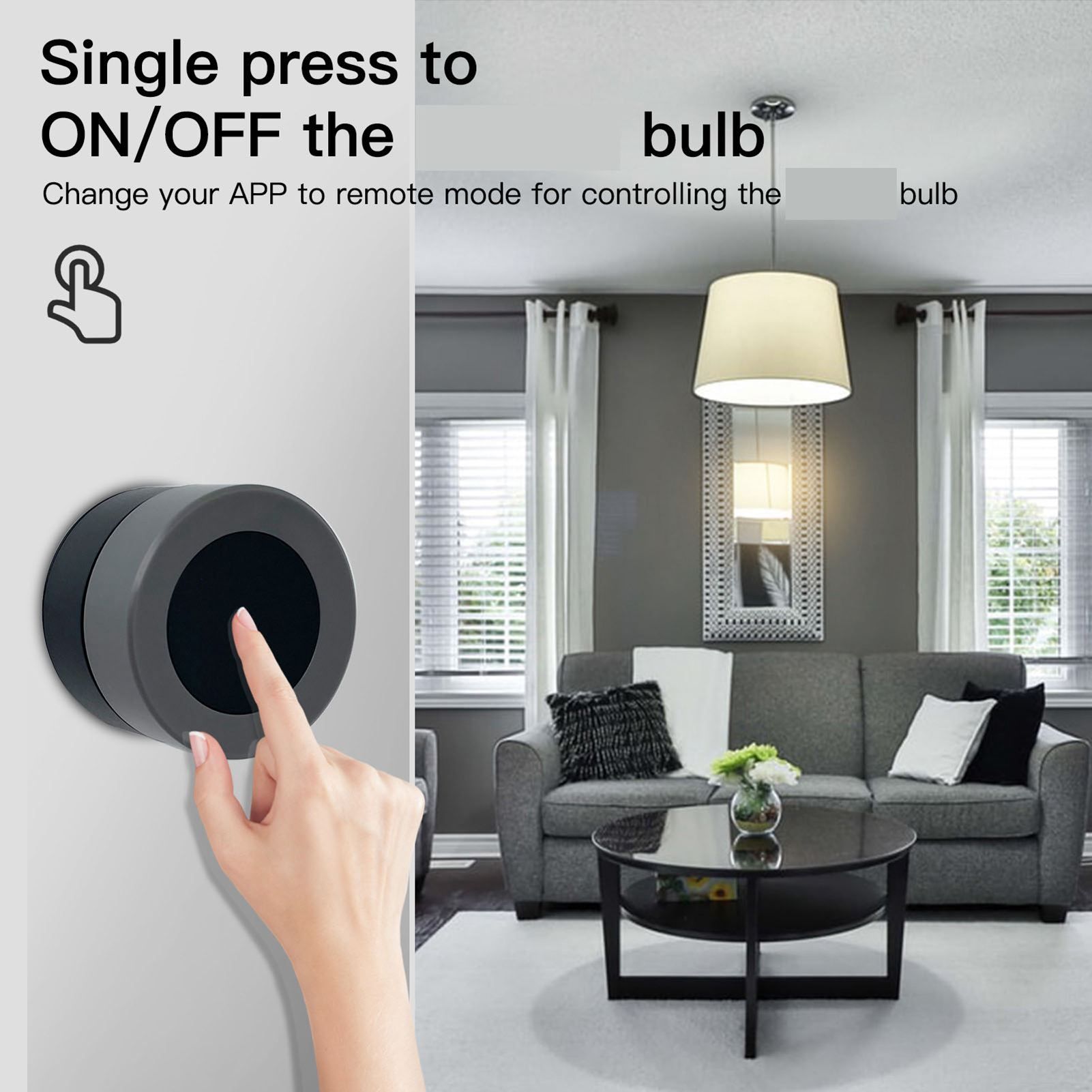 TY Zigbee Smart Knob Switch Automation Wireless Scene Switch Push Button view 6