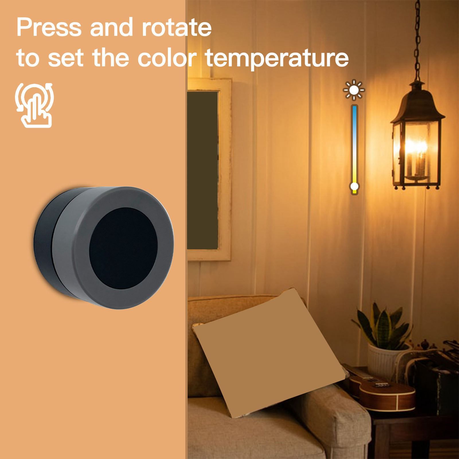 TY Zigbee Smart Knob Switch Automation Wireless Scene Switch Push Button view 7