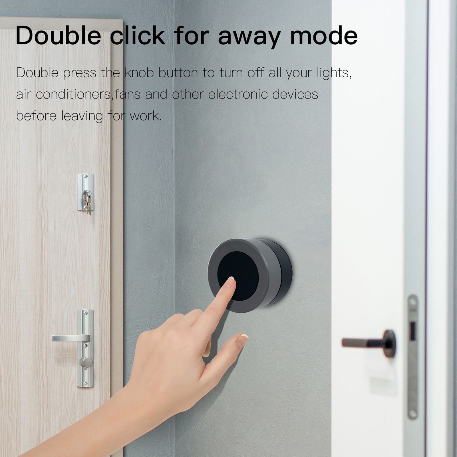 TY Zigbee Smart Knob Switch Automation Wireless Scene Switch Push Button view 10