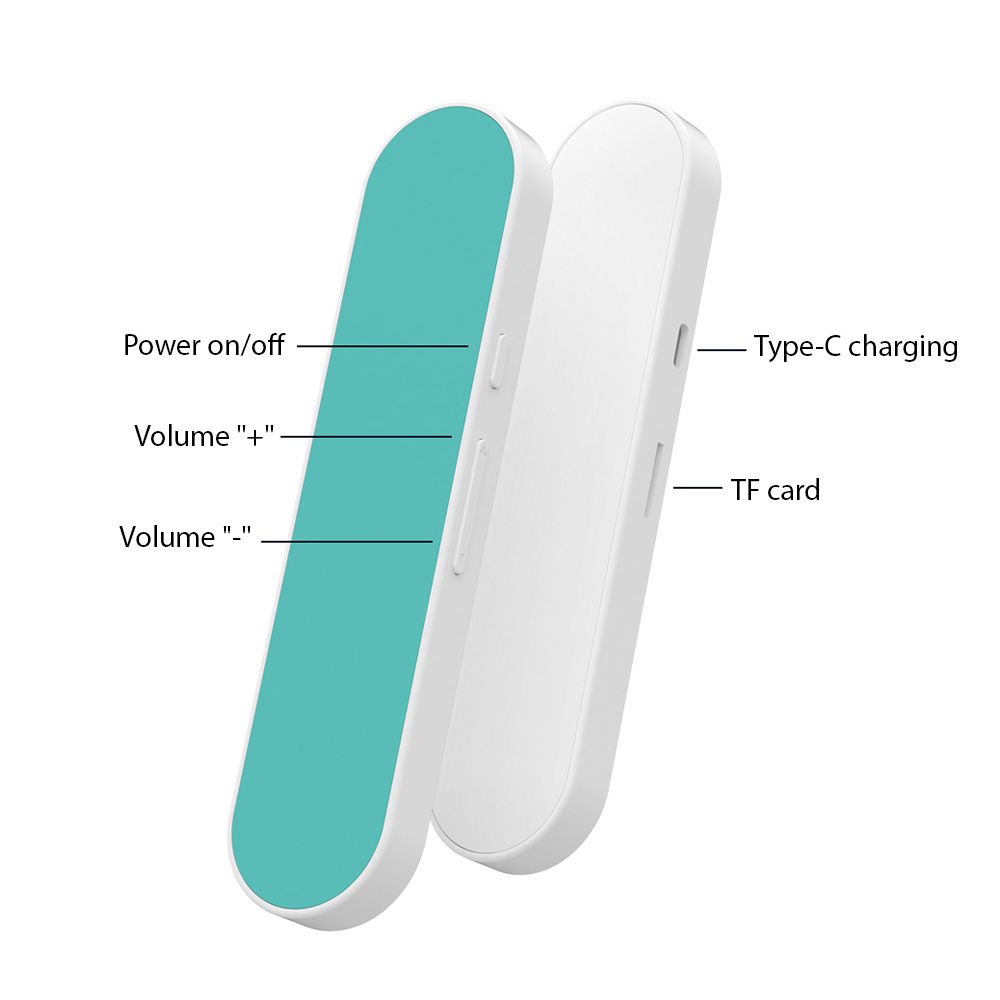 Bone Conduction Speaker Under Pillow Speaker Mini Portable White Noise Machine view 2
