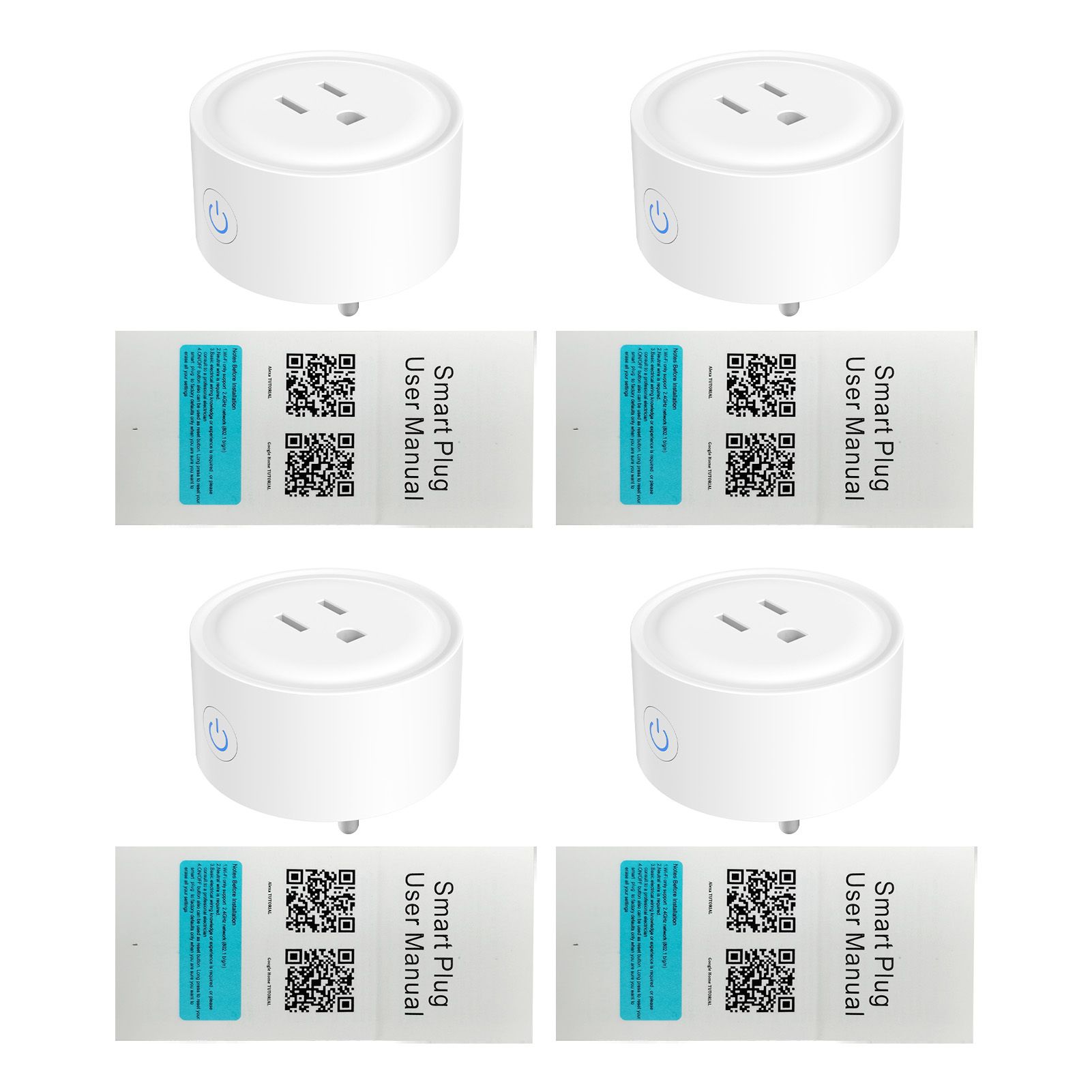 4 Pack Smart Socket 2.4GHz WiFi Only TY APP Remote Control Smart Sharing 10A view 6