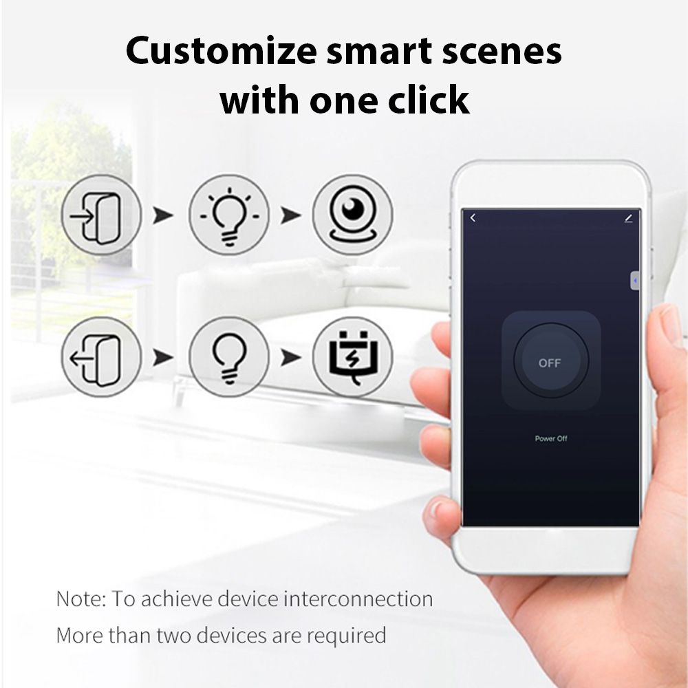 4 Pack Smart Socket 2.4GHz WiFi Only TY APP Remote Control Smart Sharing 10A view 12