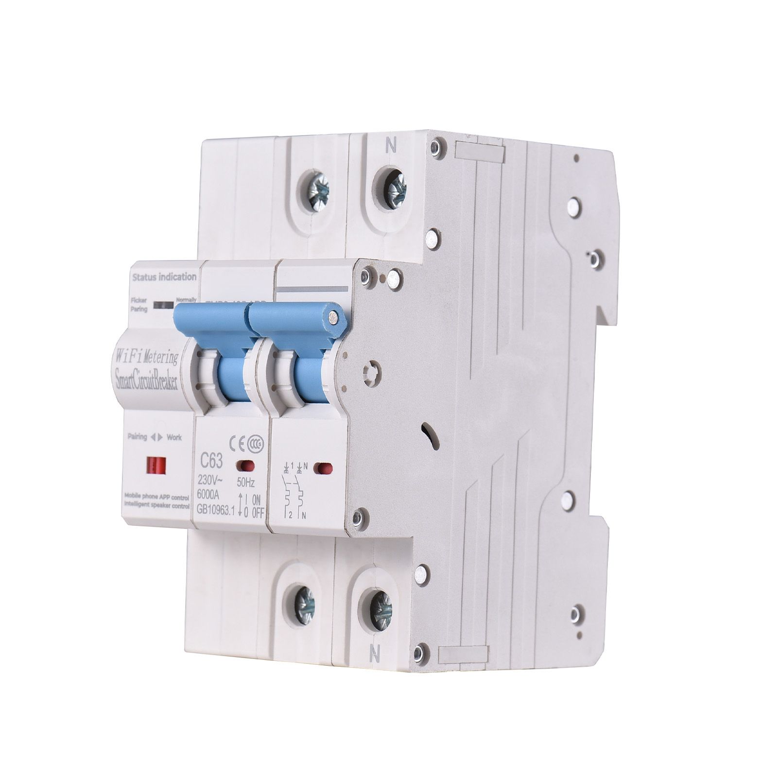 2P Smart Circuit Breaker TY APP Wifi Circuit Breaker Electricity Statistics view 3