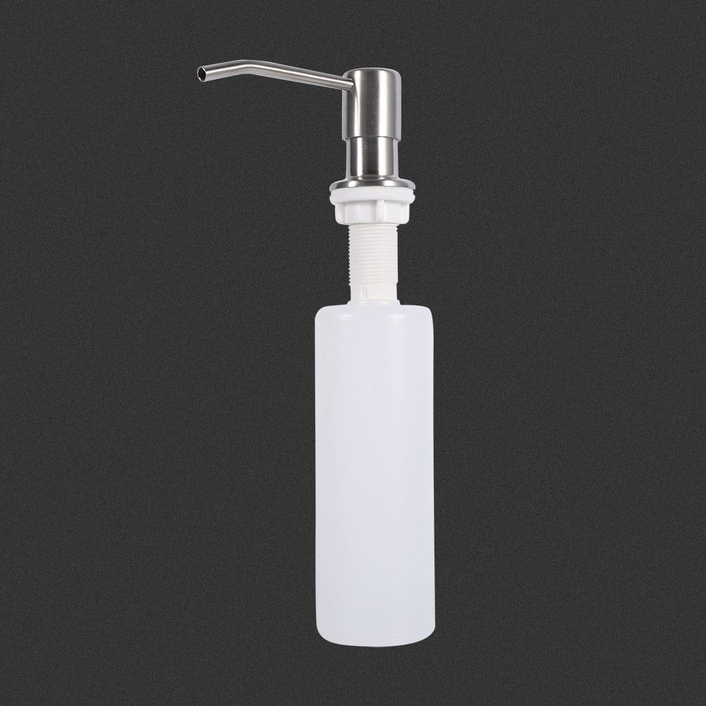 300ml Kitchen Bathroom Faucet Sink Liquid Soap Lotion Dispenser Pump Storage view 8