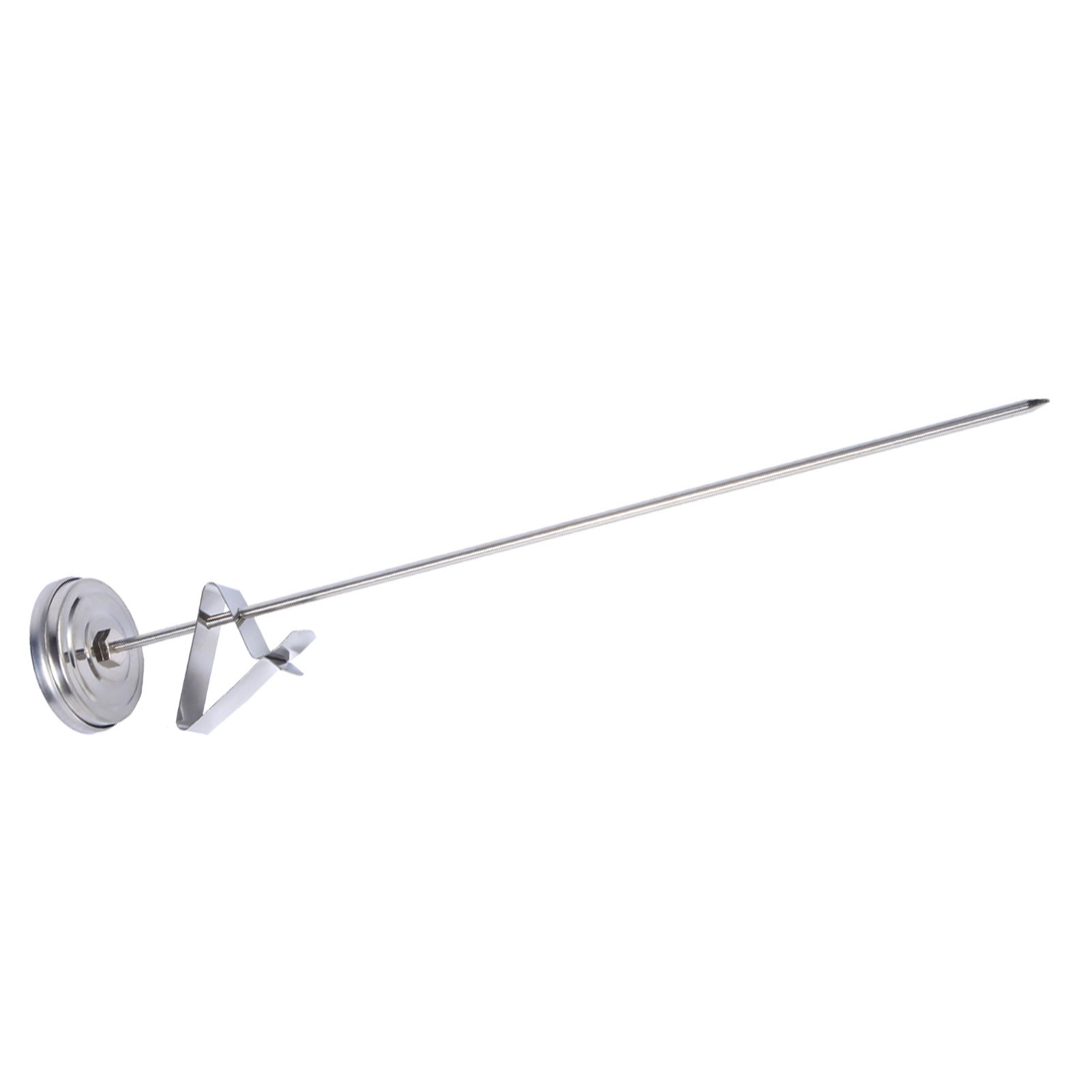12" Long Stainless Steel Cooking Probe Thermometer with Clip for Food Meat view 10