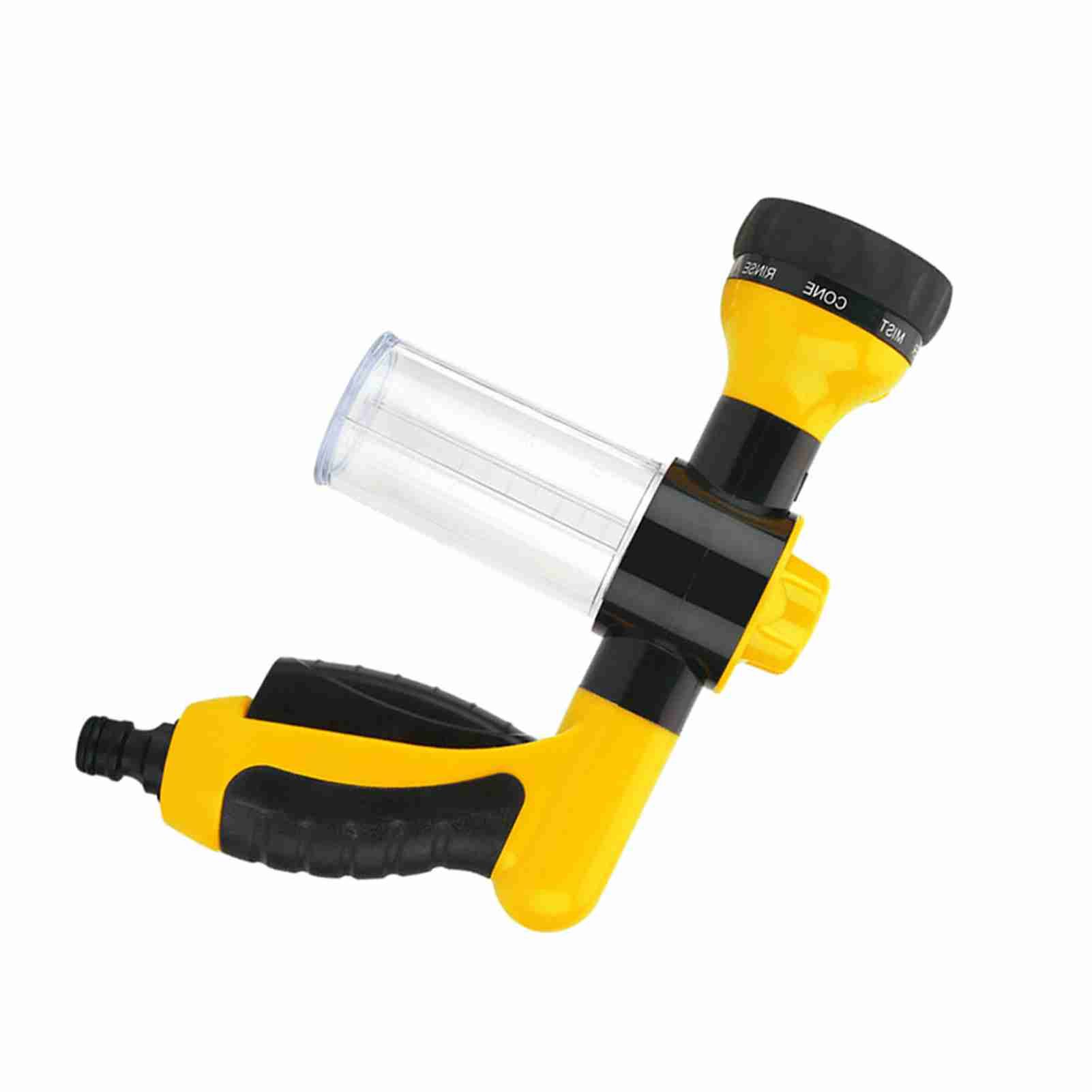 High Pressure Spray Car Wash Foam Water Gun Cleaning Tool Washer 6m Yellow