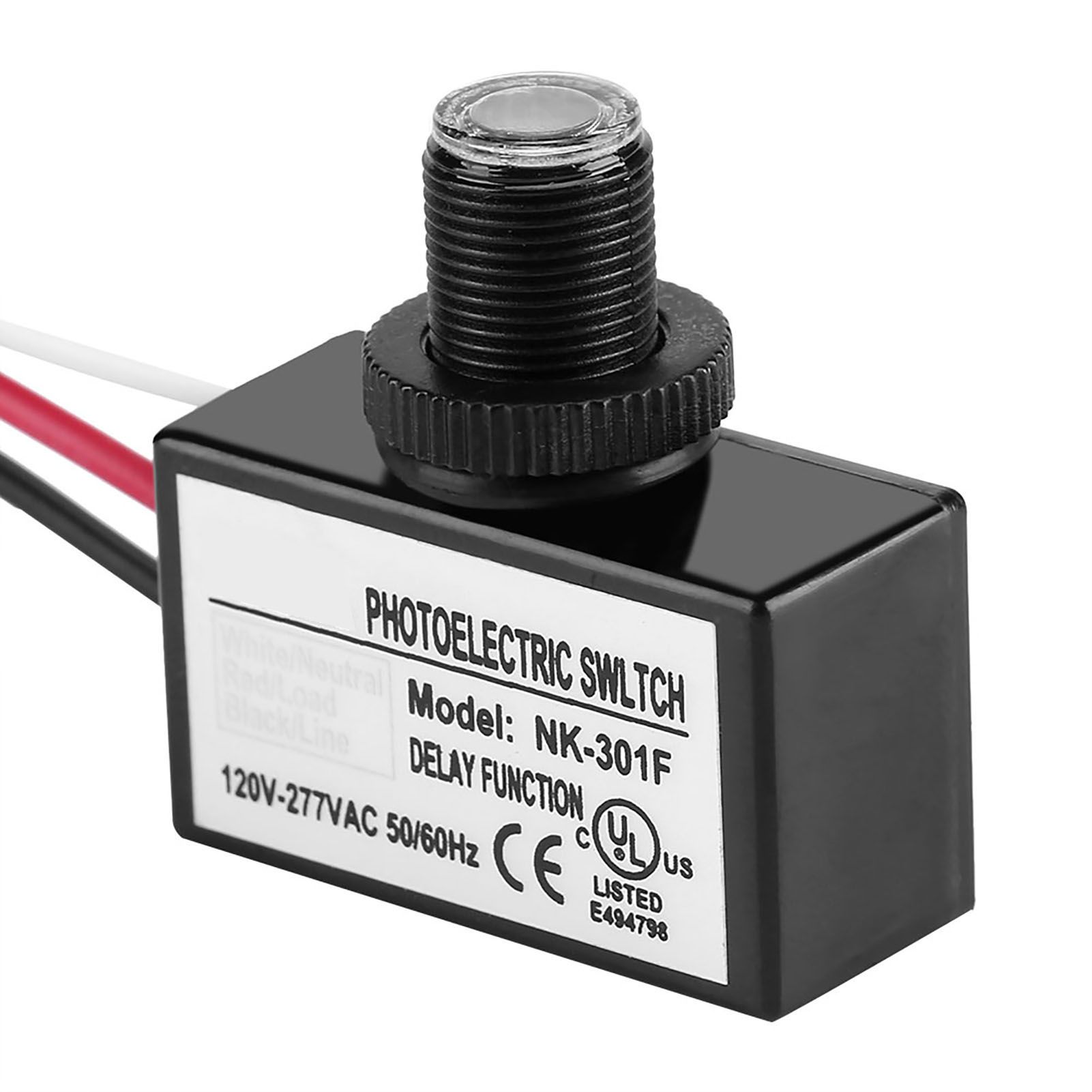 120V-277VAC Light Sensor Control Automatic On/Off Photoelectric Switch for view 4