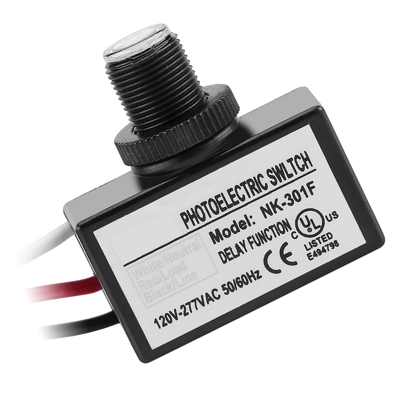 120V-277VAC Light Sensor Control Automatic On/Off Photoelectric Switch for view 10