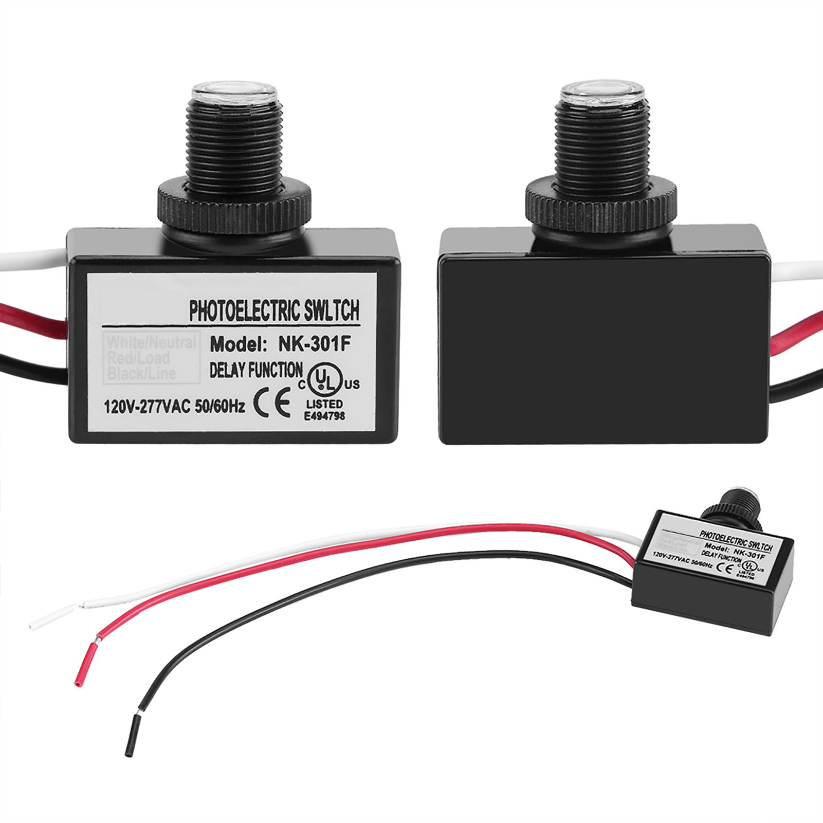 120V-277VAC Light Sensor Control Automatic On/Off Photoelectric Switch for view 11