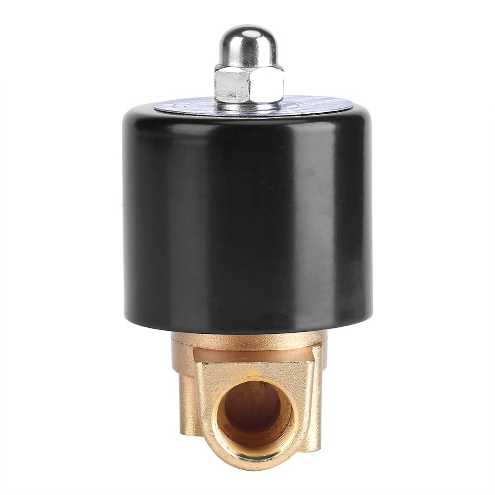 220V DN10 3/8" Electric Normal Closed Valve Electromagnetic Valve for Water view 3