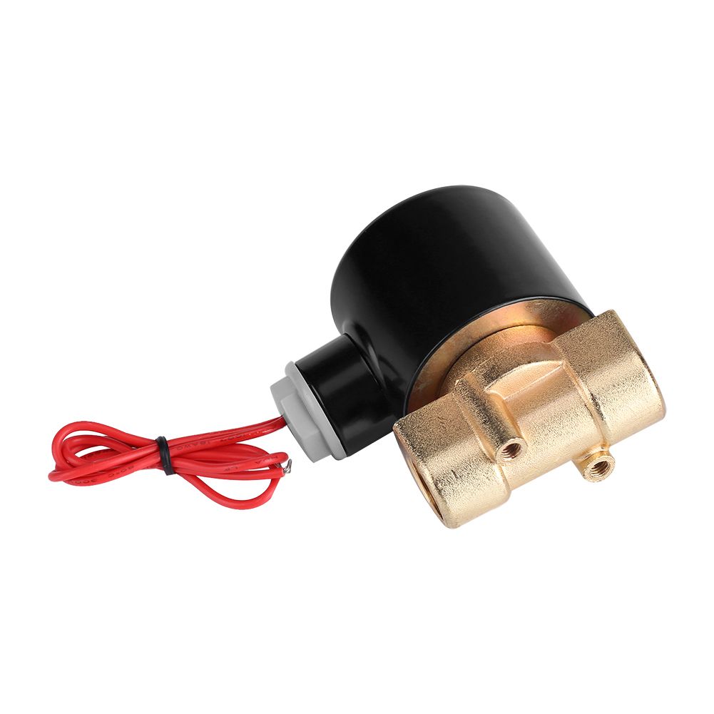 220V DN10 3/8" Electric Normal Closed Valve Electromagnetic Valve for Water view 5