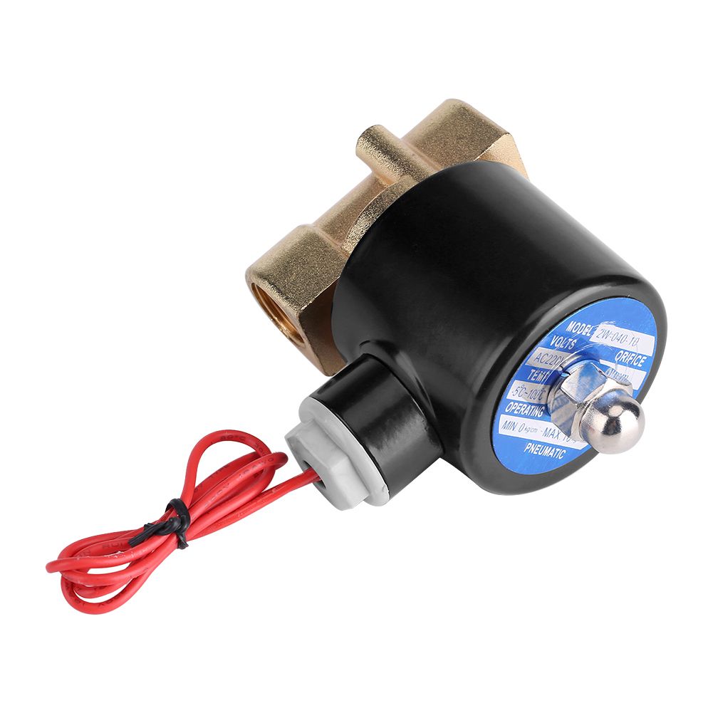 220V DN10 3/8" Electric Normal Closed Valve Electromagnetic Valve for Water view 8