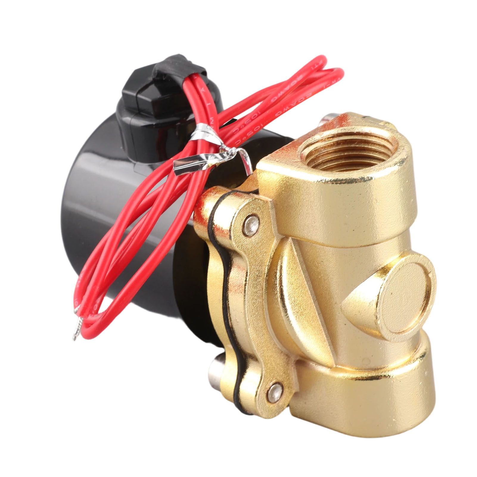 220V DN15 1/2" Electric Normal Closed Valve Electromagnetic Valve for Water view 8