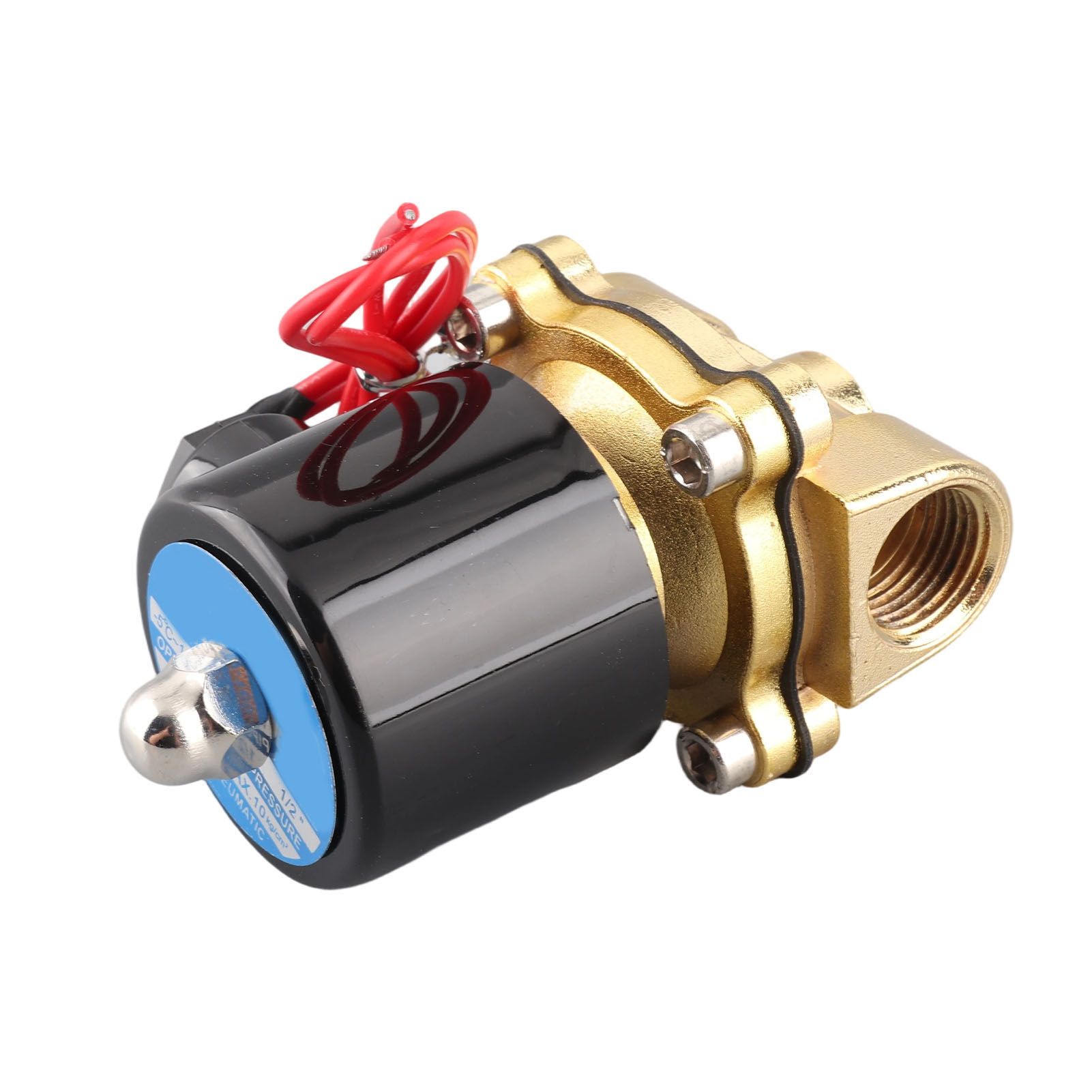 220V DN15 1/2" Electric Normal Closed Valve Electromagnetic Valve for Water view 10