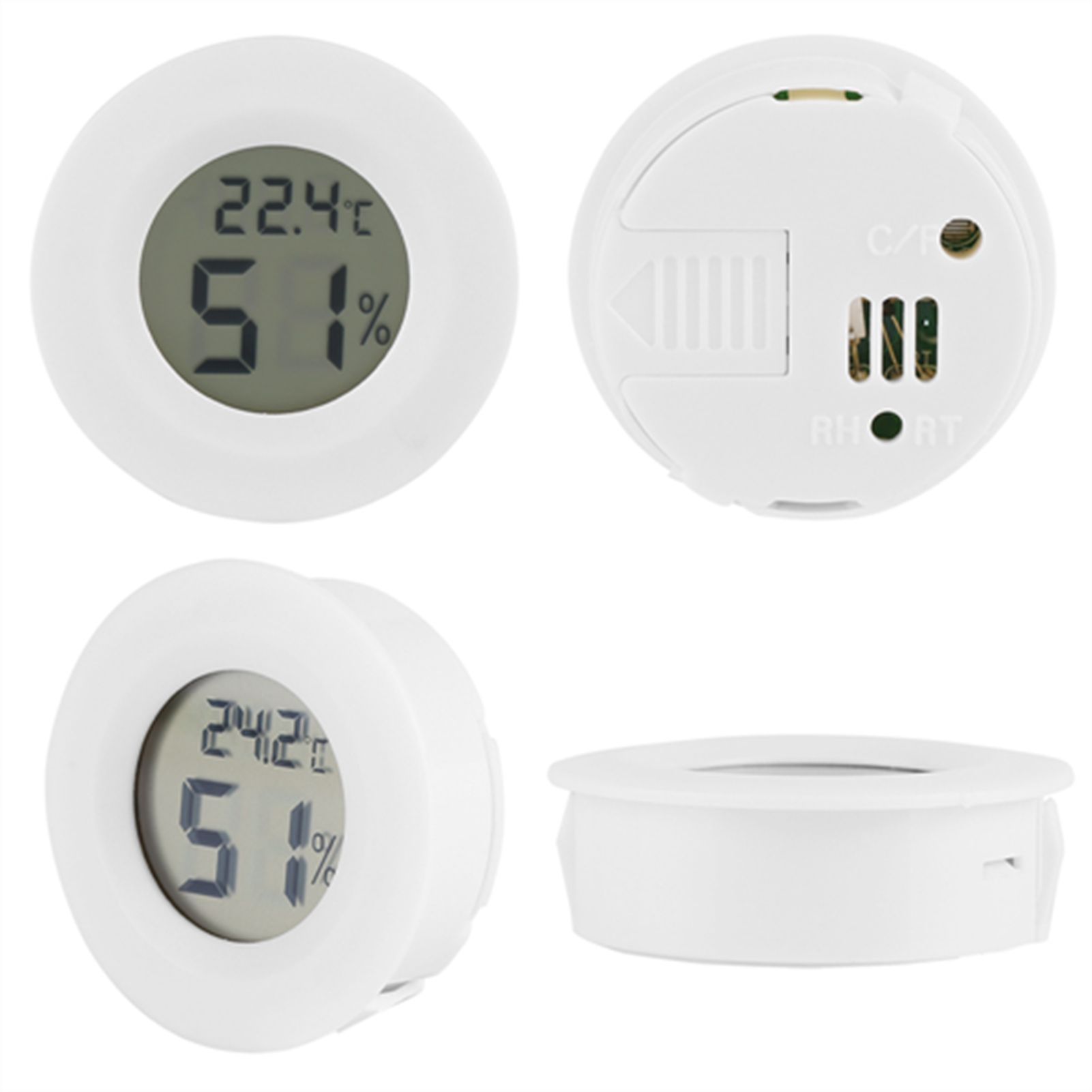 Digital LCD Temperature Humidity Meter Thermometer Hygrometer for Reptile Pet view 12