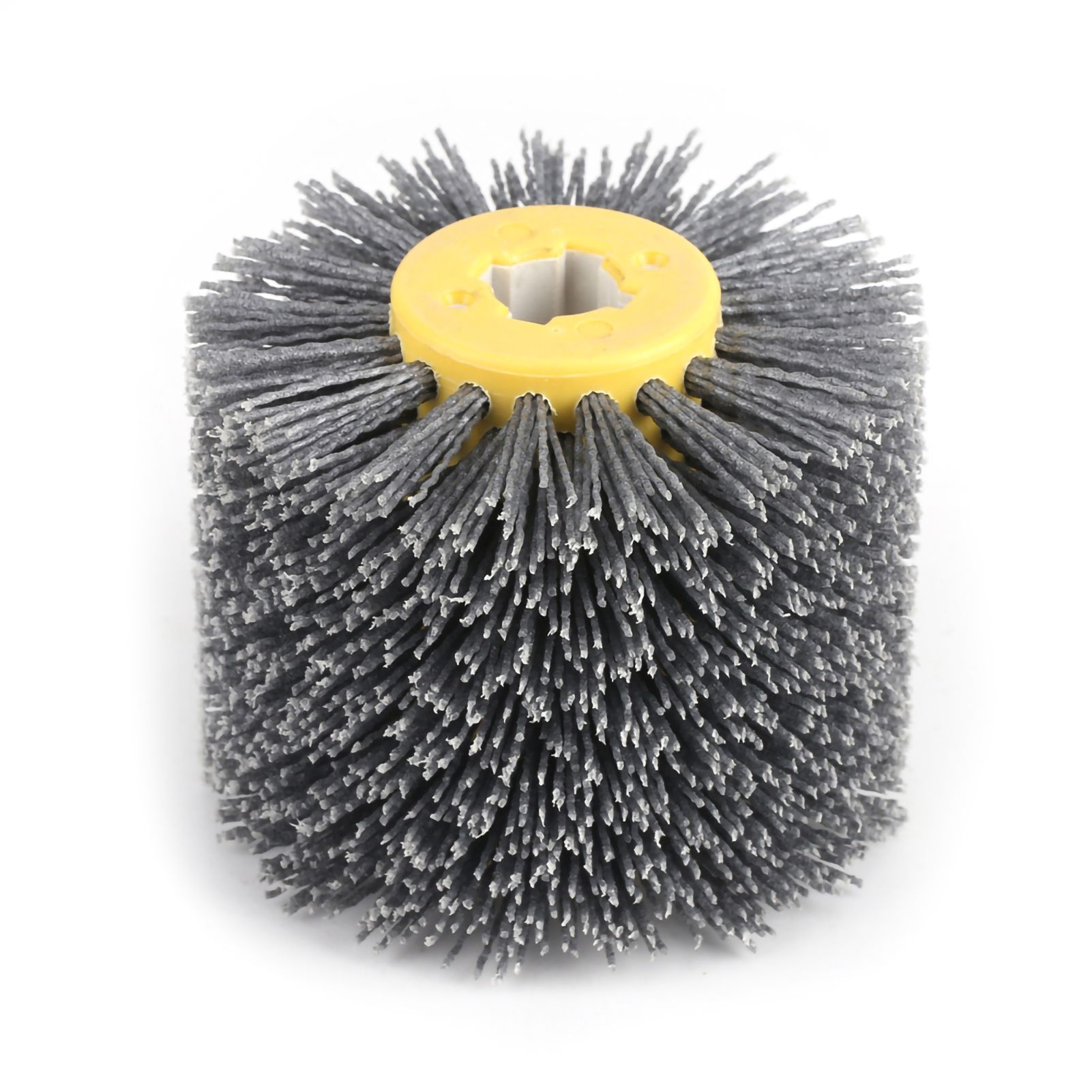 Wire Drawing Wheel Brush Burnishing Polishing Wheel Grit #120 view 2