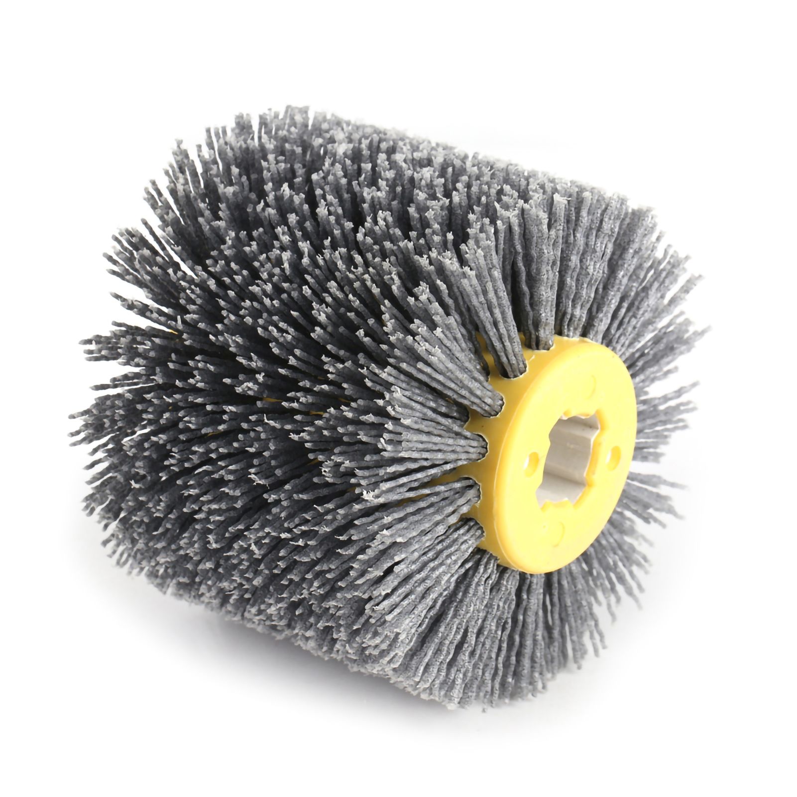 Wire Drawing Wheel Brush Burnishing Polishing Wheel Grit #120 view 3