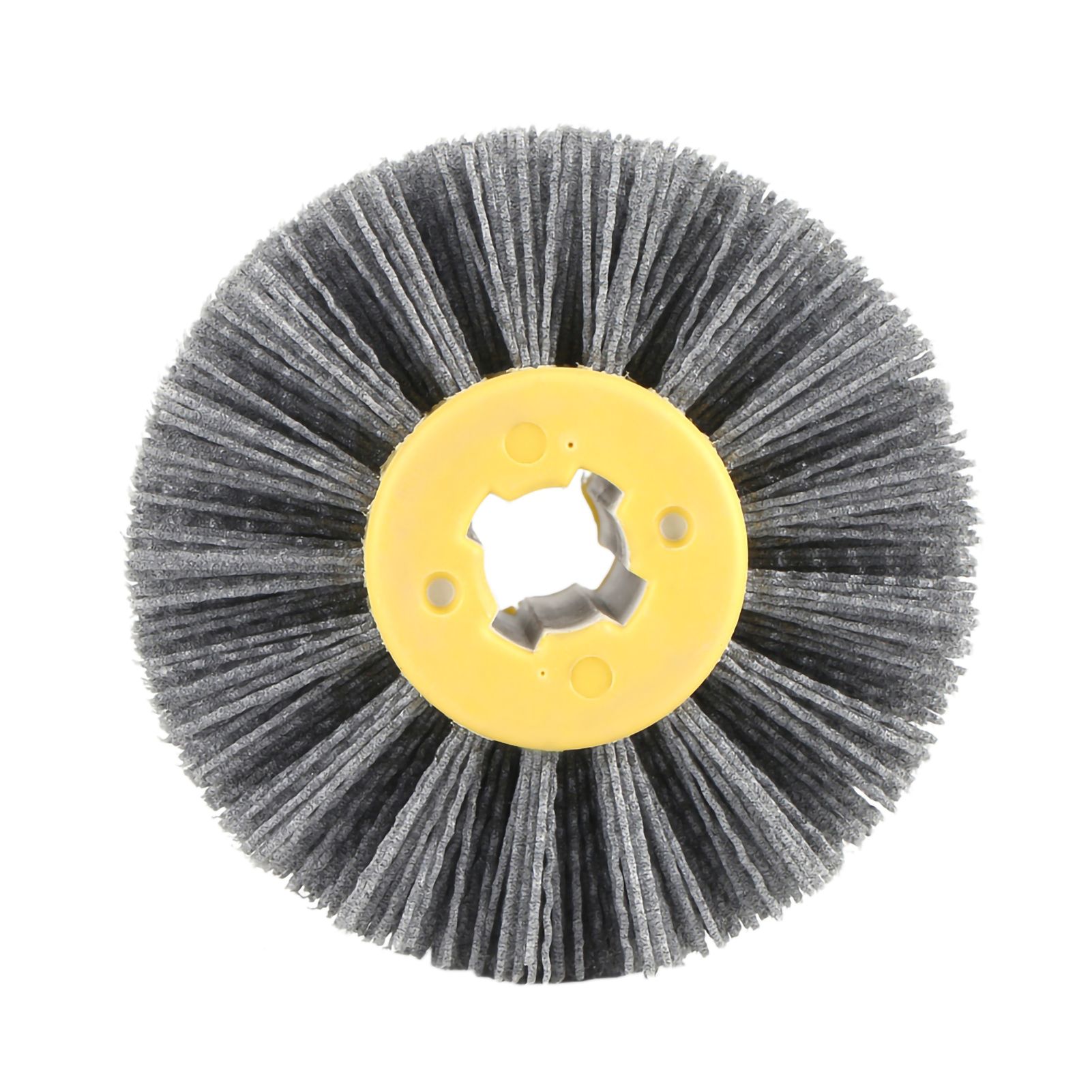 Wire Drawing Wheel Brush Burnishing Polishing Wheel Grit #120 view 6