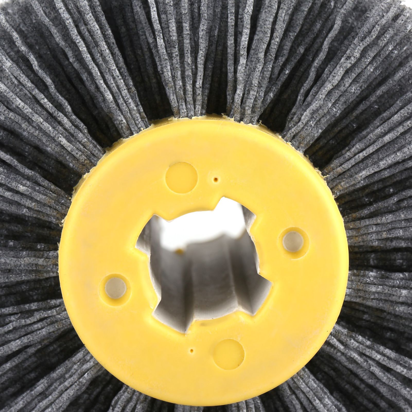 Wire Drawing Wheel Brush Burnishing Polishing Wheel Grit #120 view 7