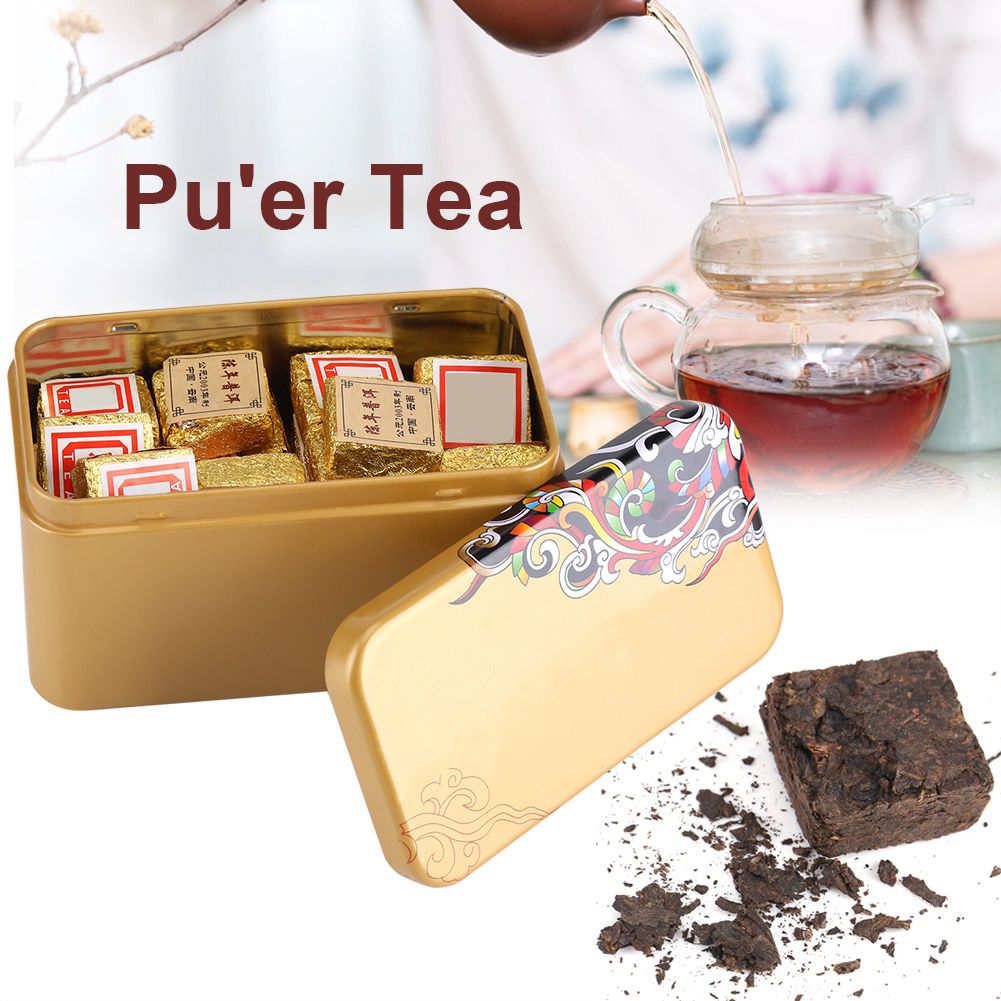 Chinese Yunnan Pu er Tea with Box Healthy Tea Gift Family view 12
