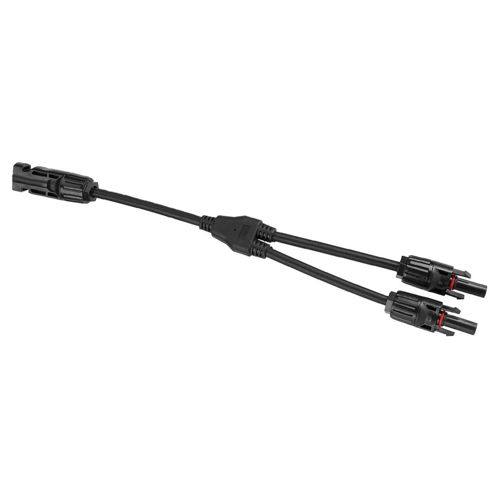 1 Pair Y Type Male Female Connector Solar Panel Extension Cable PV Wire Adapter view 2