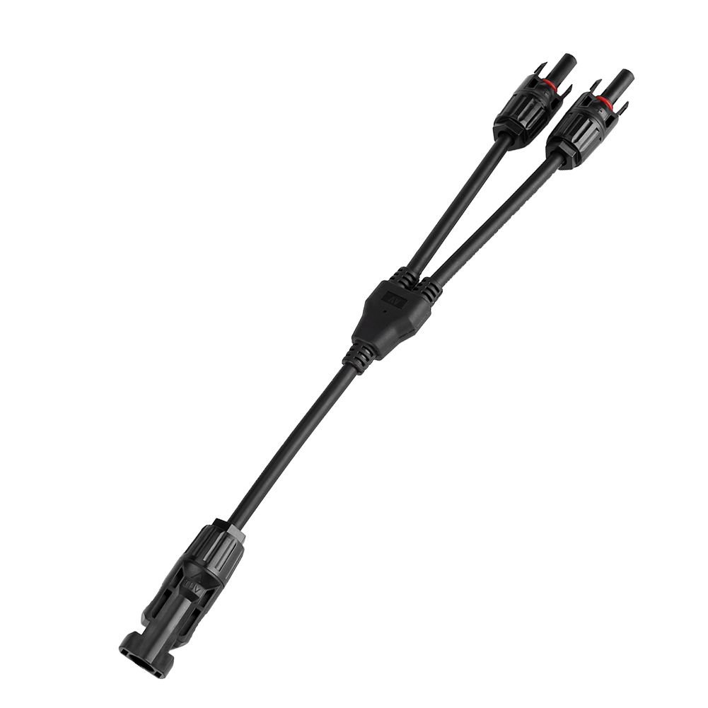 1 Pair Y Type Male Female Connector Solar Panel Extension Cable PV Wire Adapter view 7