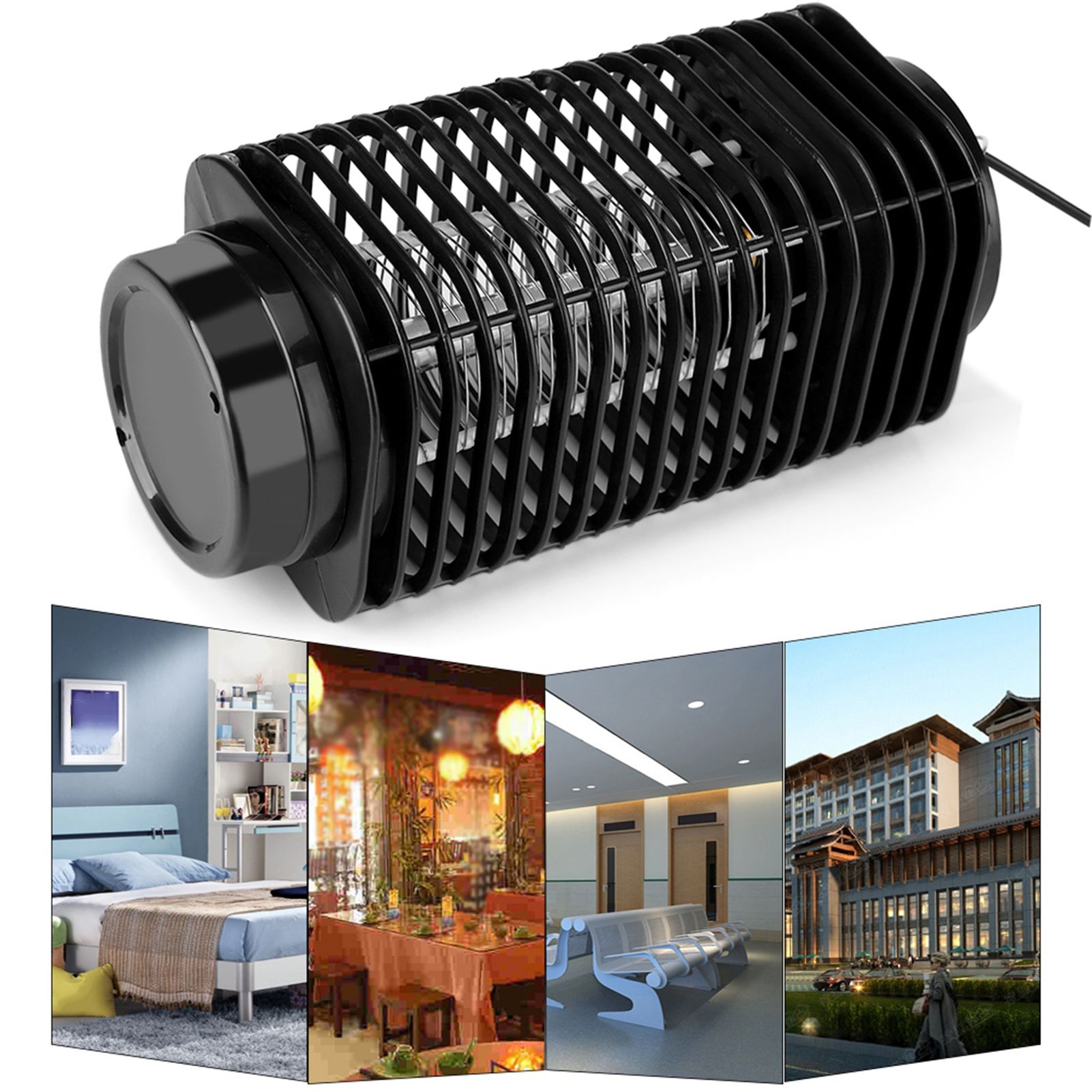 Electronic Mosquito Fly Bug Pest Killer Light Lamp Quiet and High Efficient view 6