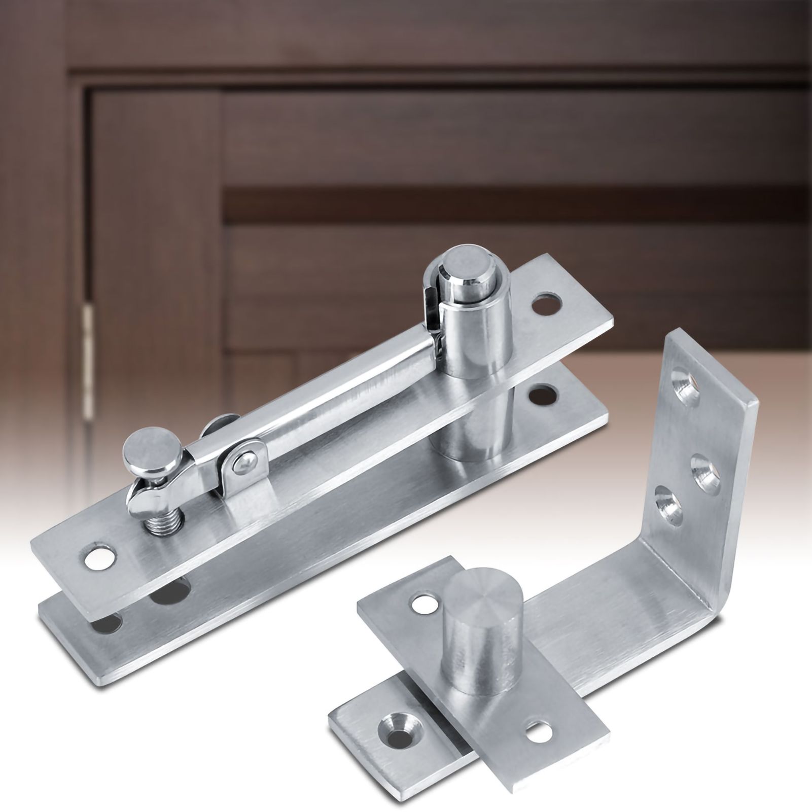 360 Degree Stainless Steel Door Pivot Hinge Tall Building Rotary Door view 10