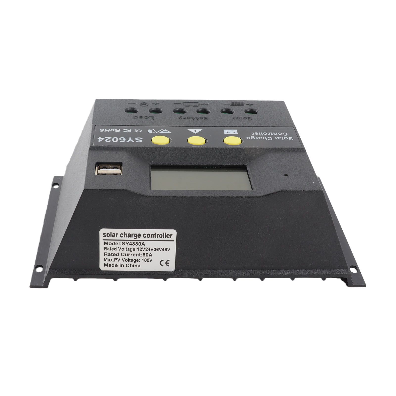80A DC 12/24V PWM Solar Charge Controller Battery Charger Regulator 720/1440W view 4