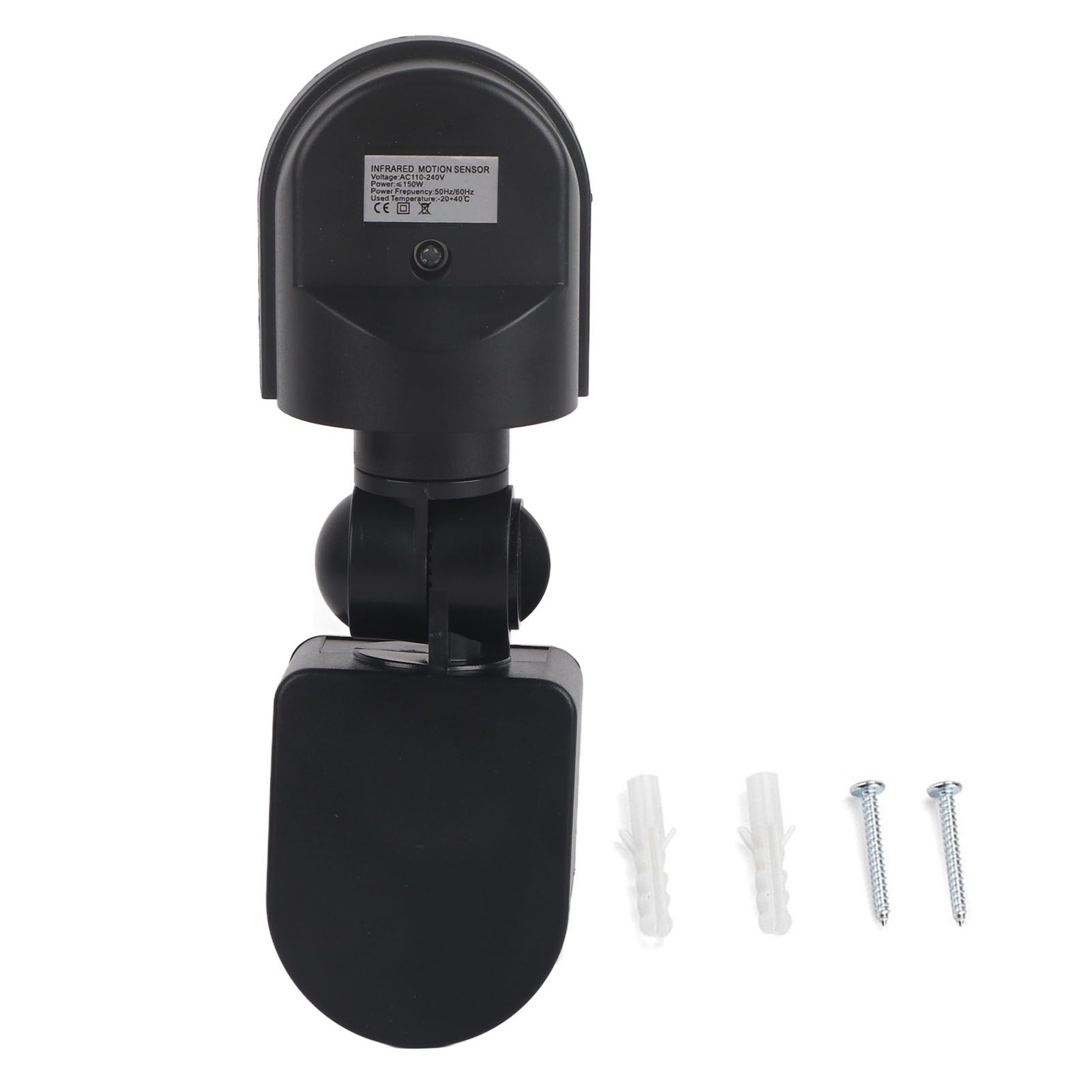 110V-240V Adjustable PIR Body Motion Infrared Sensor Detector Light Bulb view 2