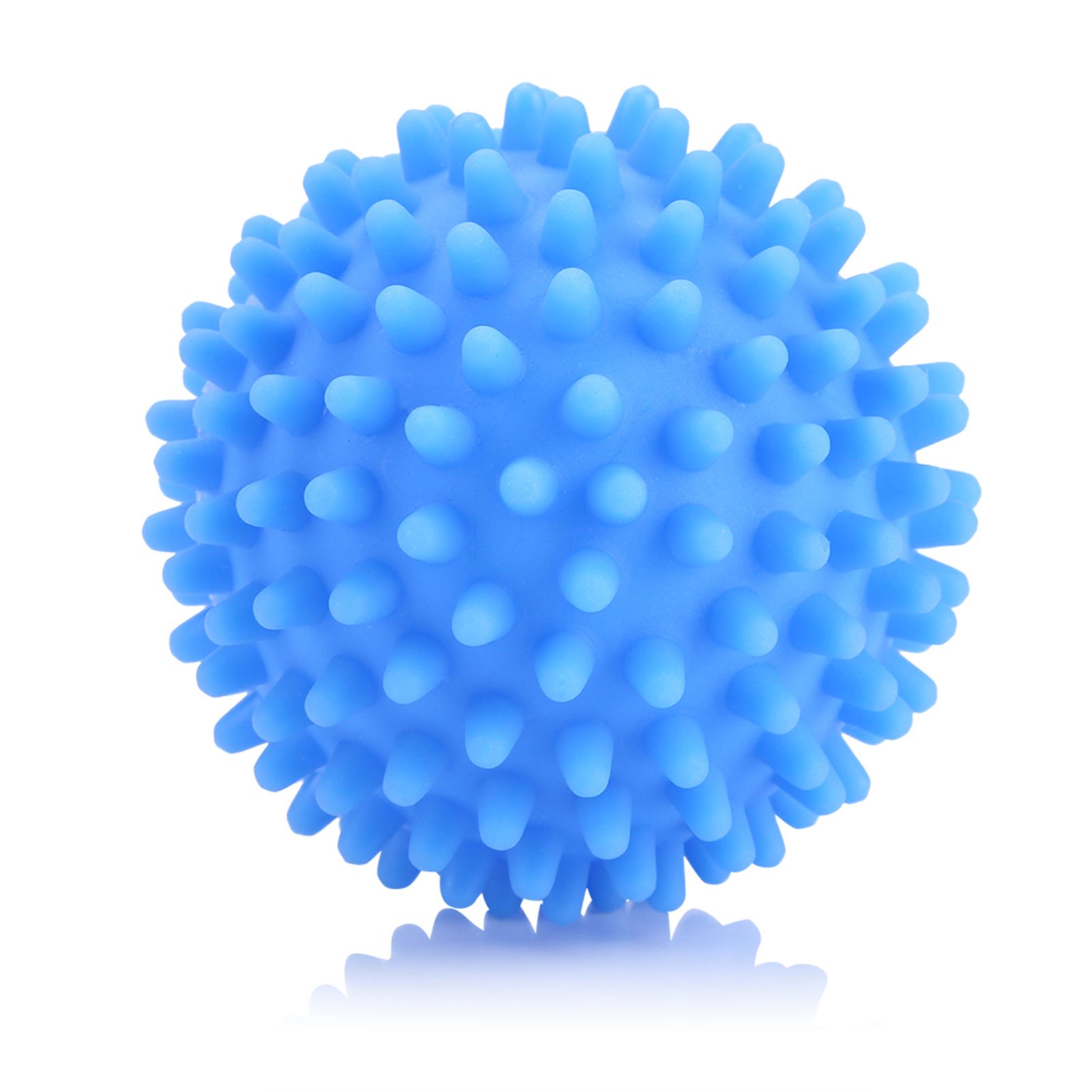 4pcs/Set Blue PVC Reusable Balls Laundry Washing Fabric Softener Ball view 3