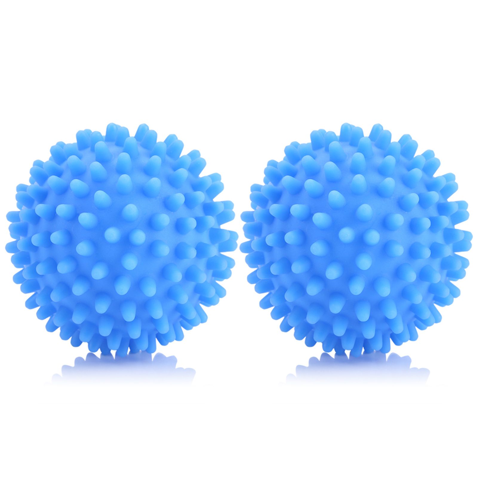4pcs/Set Blue PVC Reusable Balls Laundry Washing Fabric Softener Ball view 5