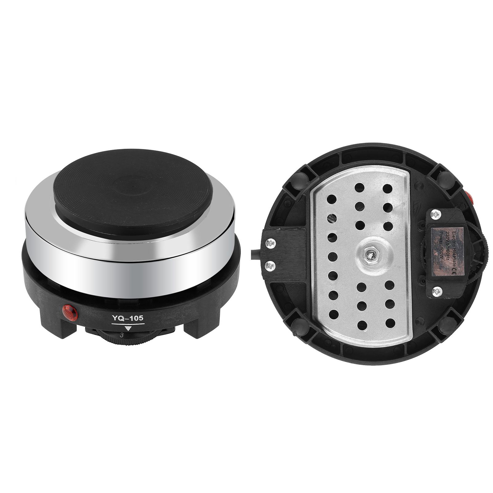 Portable 500W Electric Mini Stove Hot Plate Multifunction Home Heater view 9
