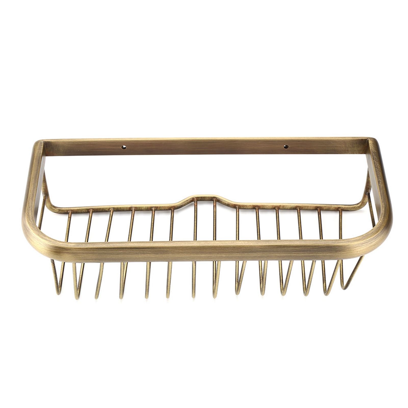 30cm Solid Copper Shower Basket Bath Soap Shampoo Storage Holder Wall Mount view 9
