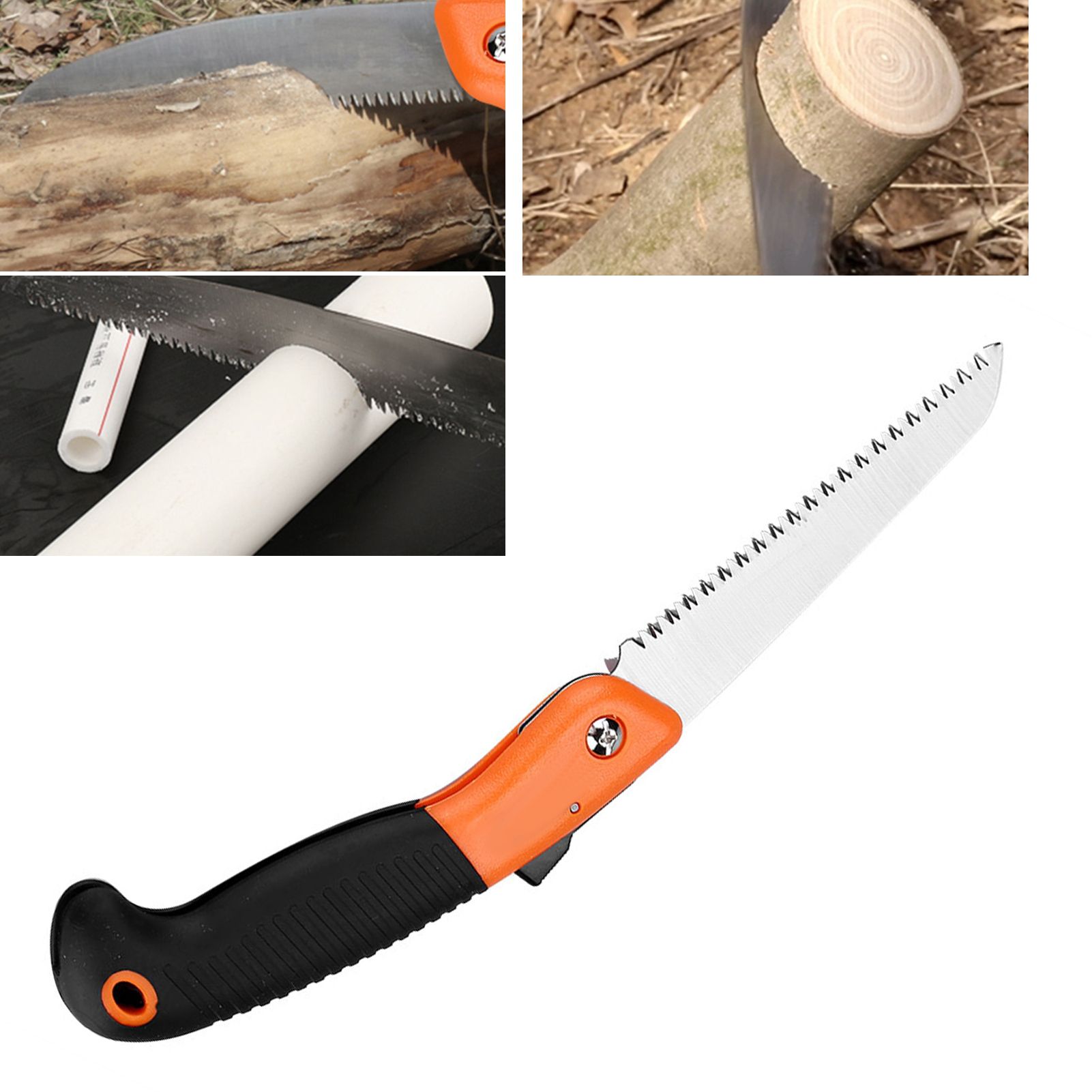 Foldable Portable Manual Pruning Saw with Anti slip Handle Outdoor Gardening view 12