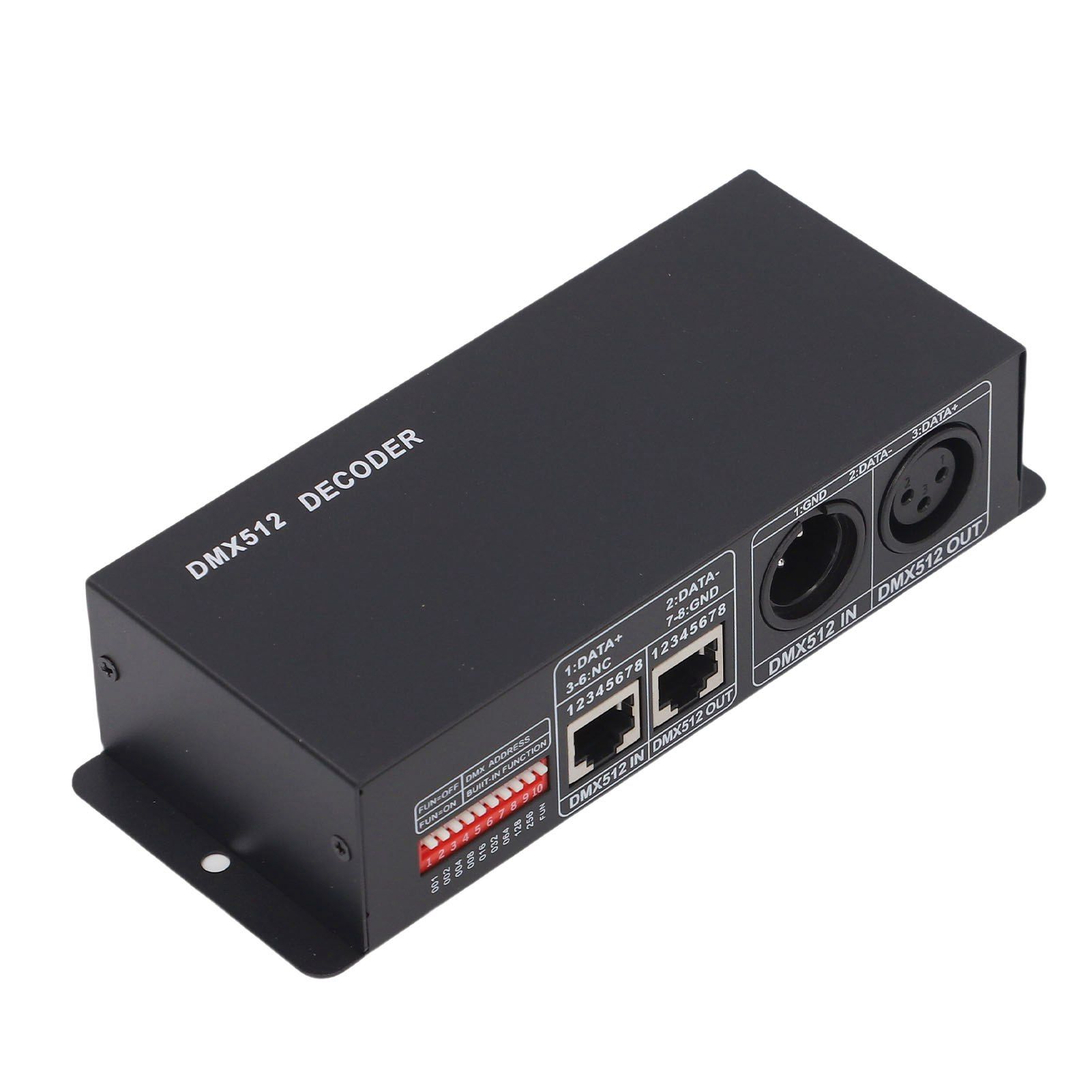 5V~24VDC DMX 512 4A 3 Channels Decoder Module Controller for LED RGB Lamp view 9