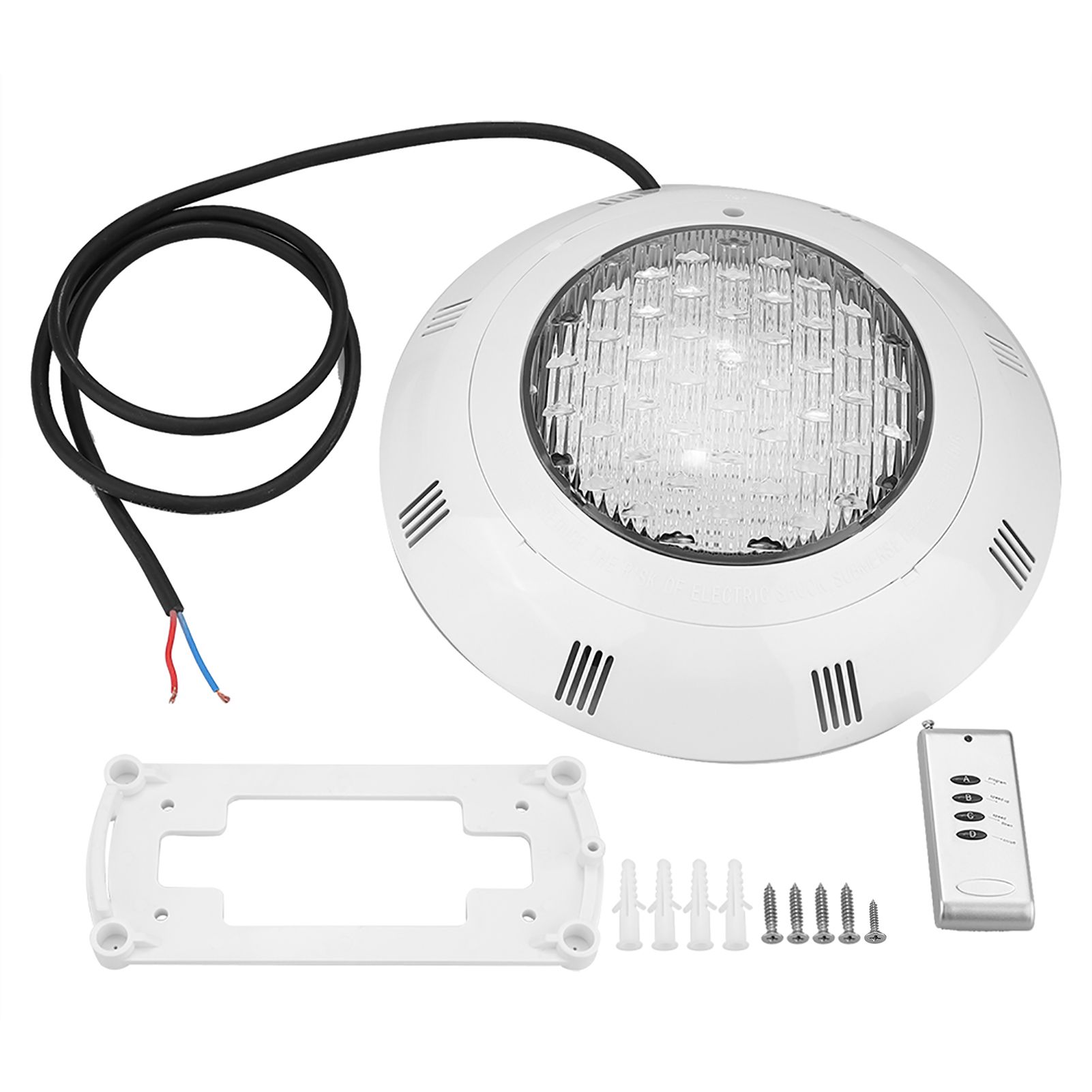 12V 24 LED RGB Multi Color Underwater Swimming Pool Bright Light with Remote view 2