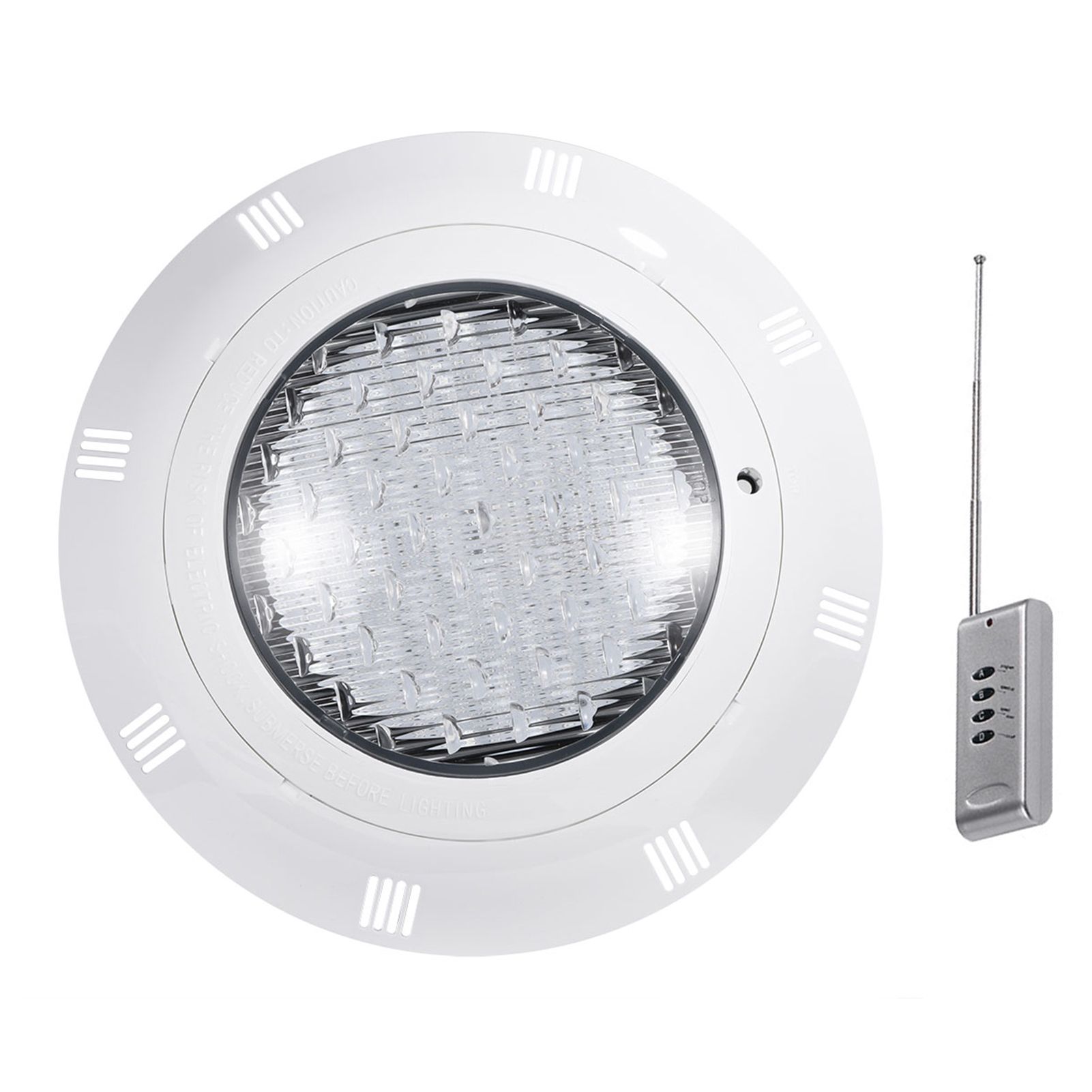 12V 360 LED RGB Multi Color Underwater Swimming Pool Bright Light with Remote view 9